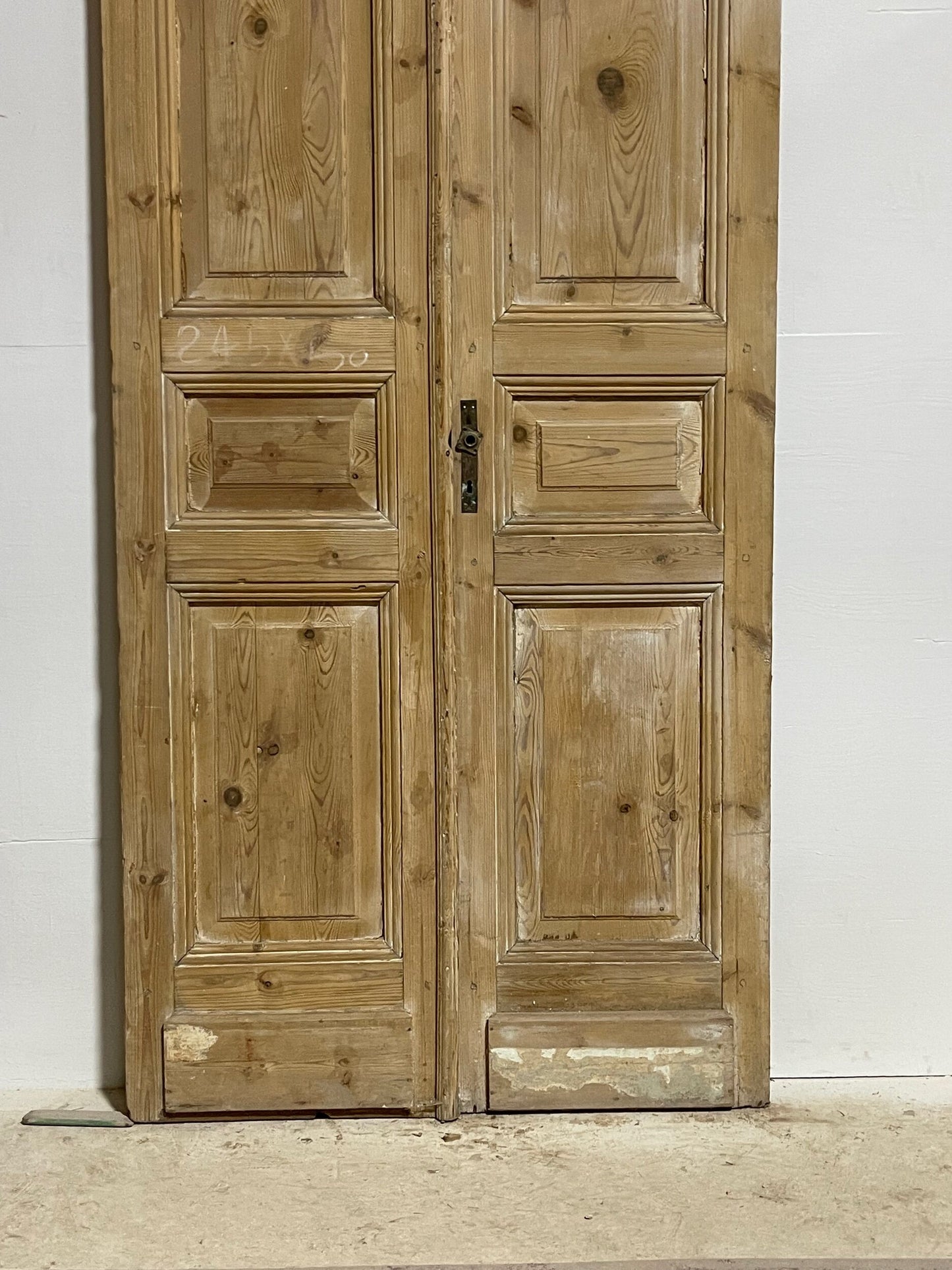Antique French doors (96x40) H0145s