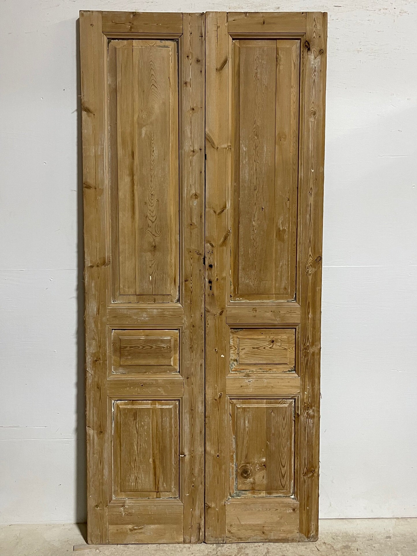 Antique French panel doors (90.25x40.5) I112