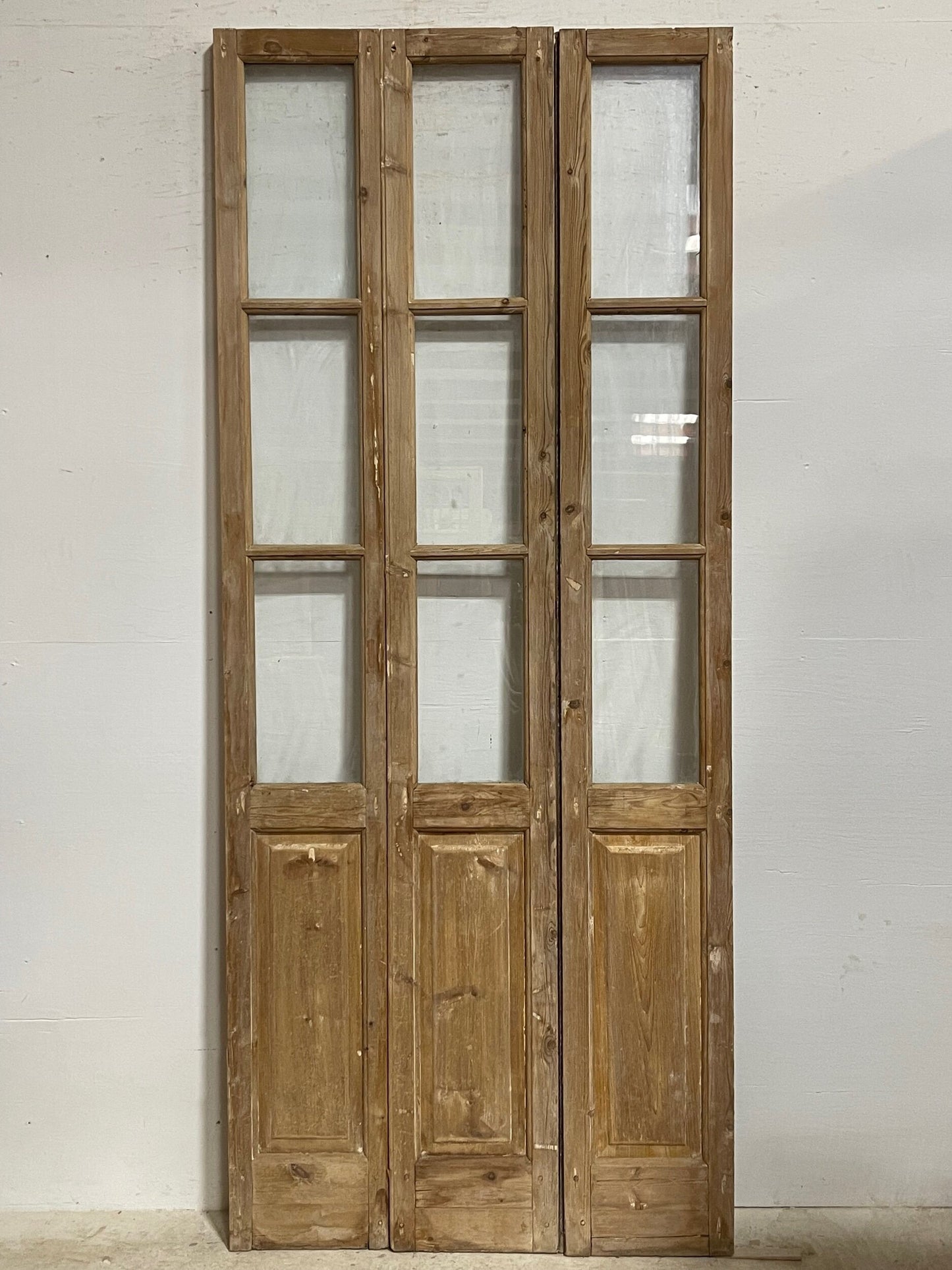 Antique French doors (95.25x40) H0239s