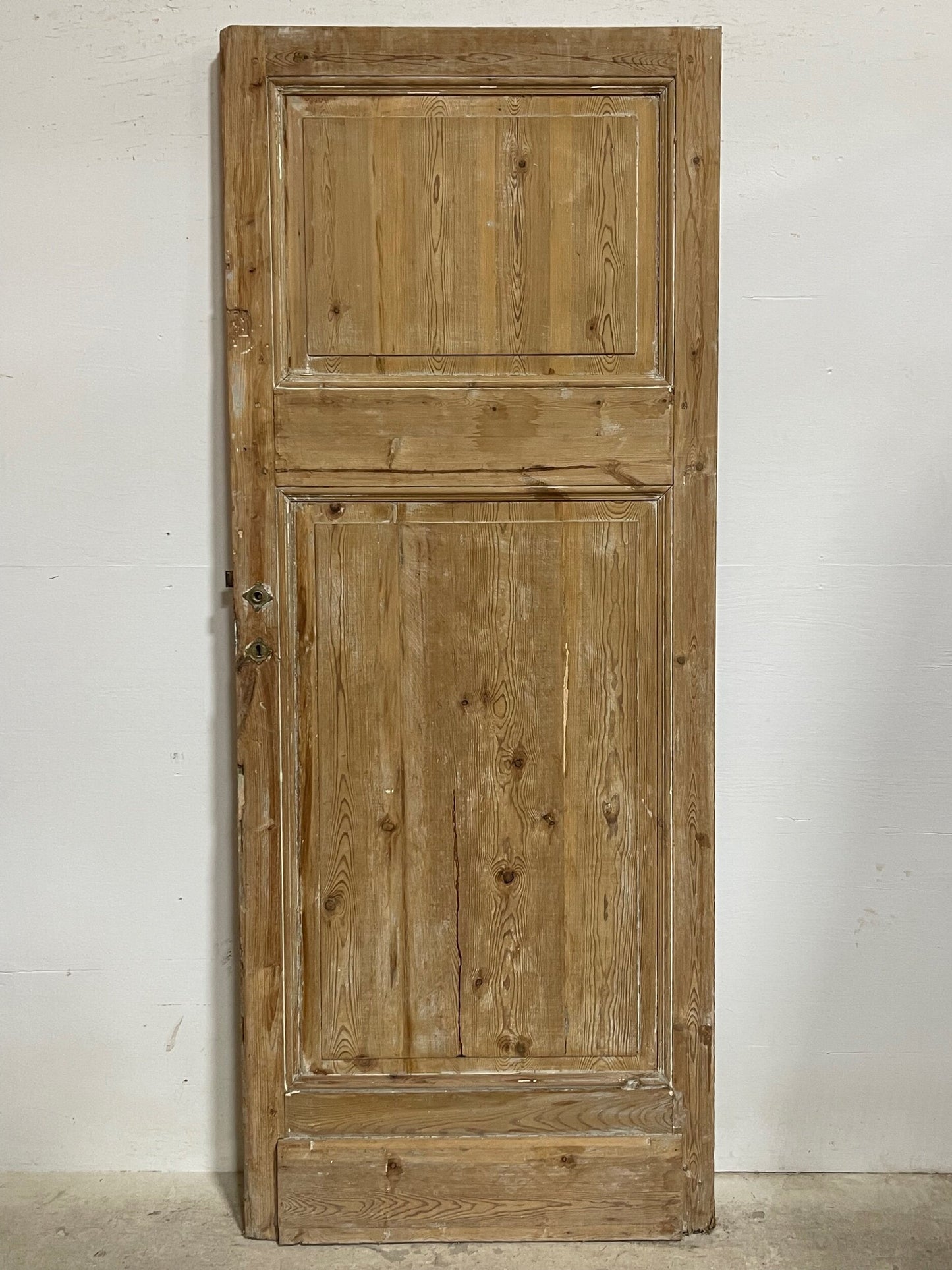 Antique French panel door (85x34.25) I203A