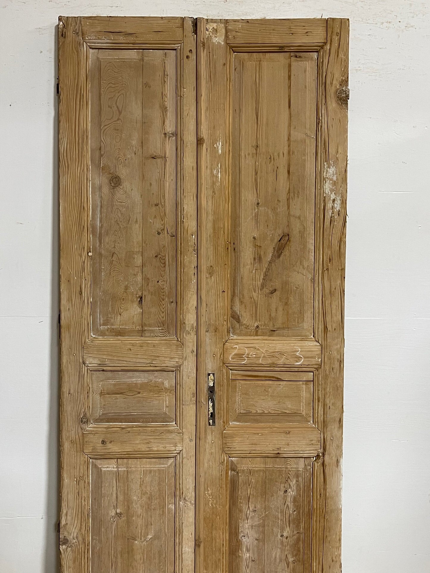 Antique French panel doors (91x41) I07