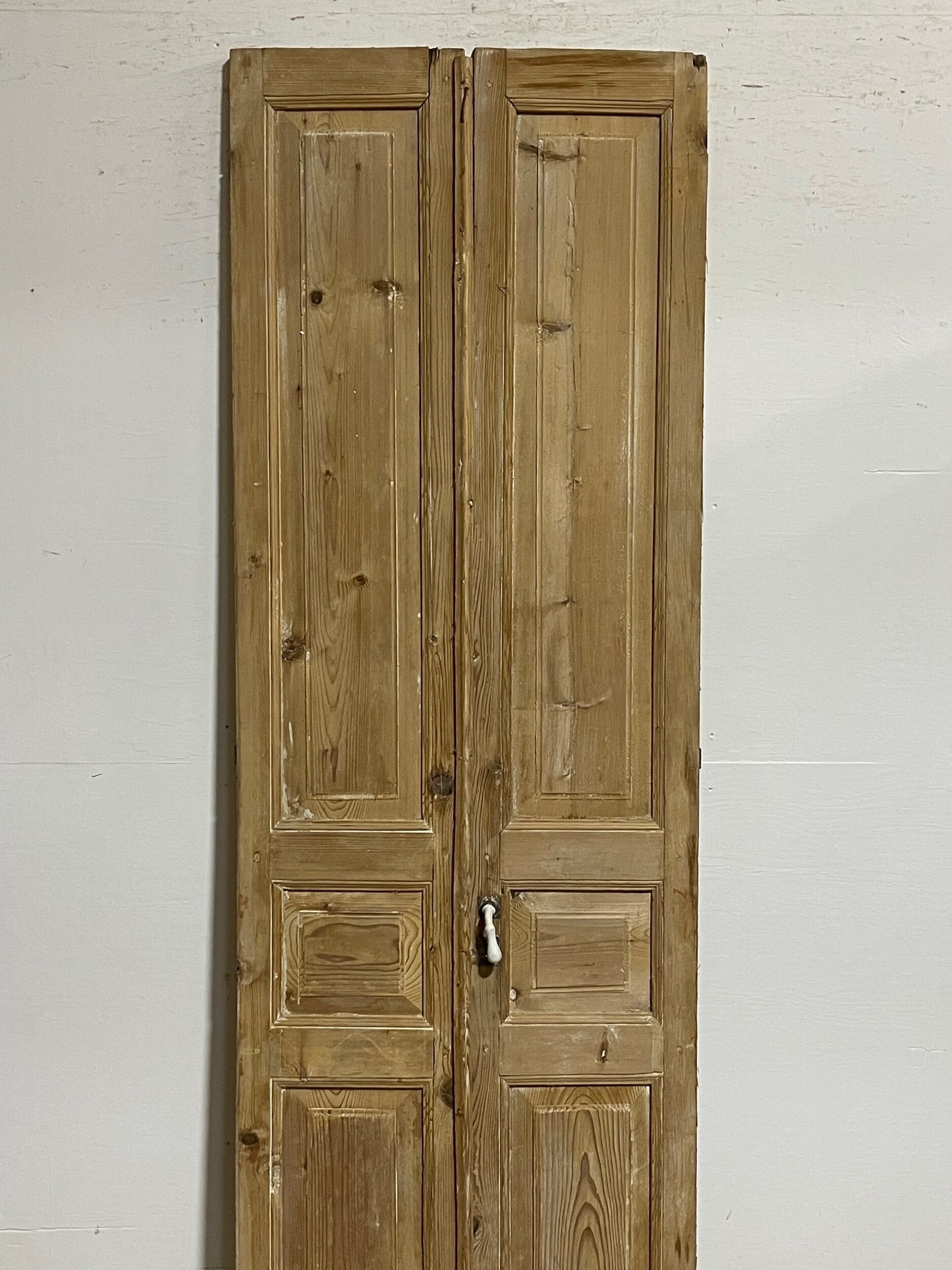 Antique French panel doors (93.5 x 29.5) I069a