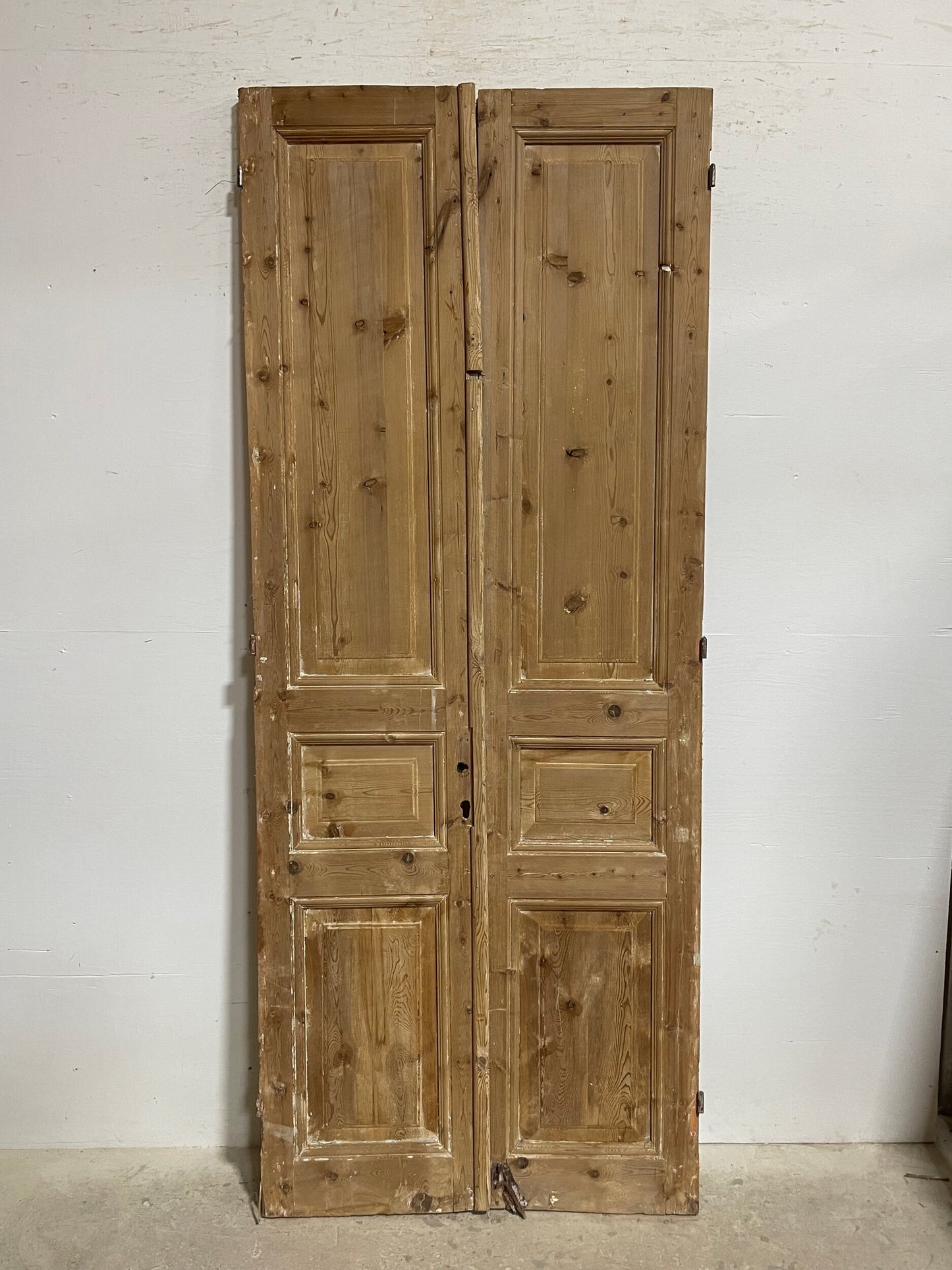 Antique french panel doors (93 x 37.5) I102
