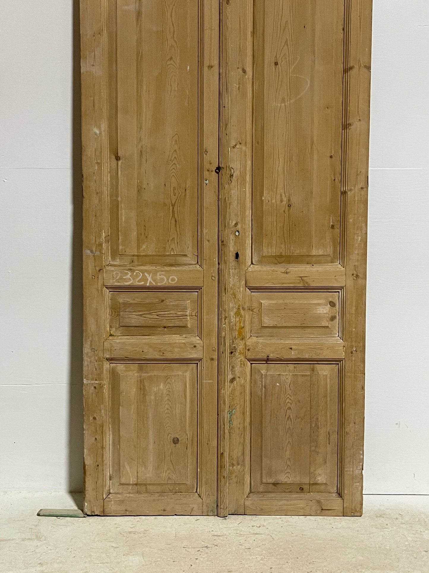 Antique French doors (91.5X38.5) G0081