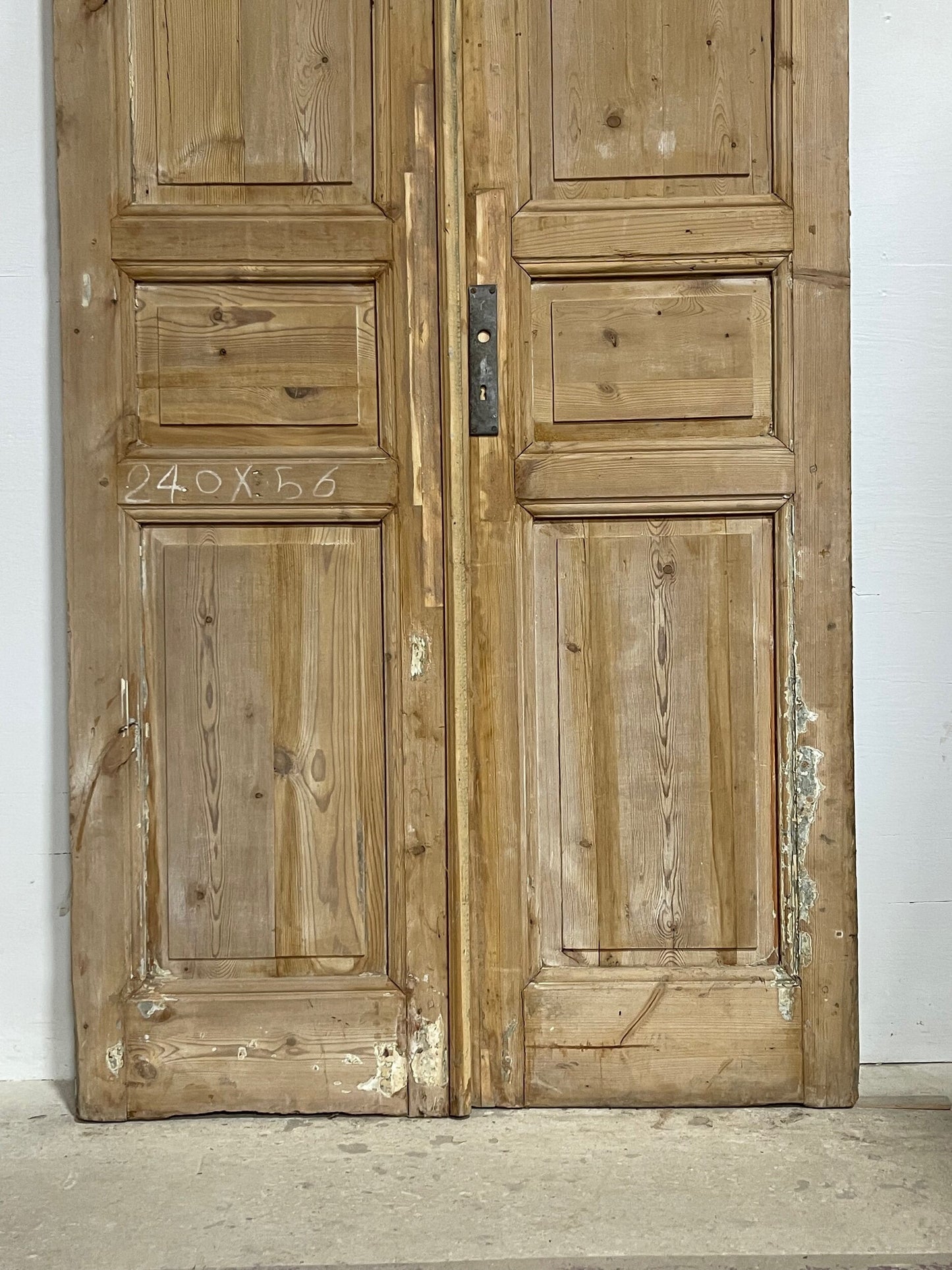 Antique French panel doors (94x44) I182