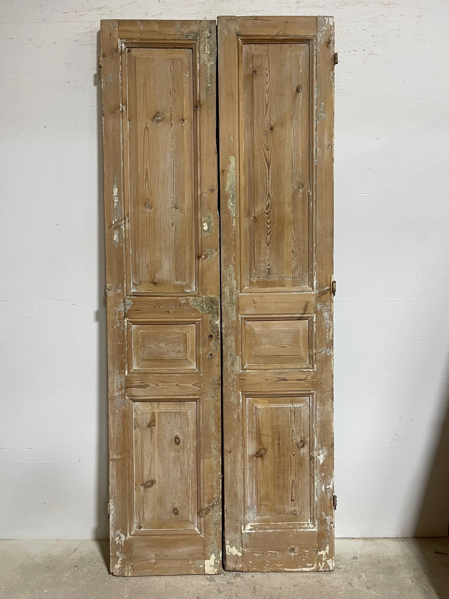 Antique French panel doors ( 95.5x39) I149