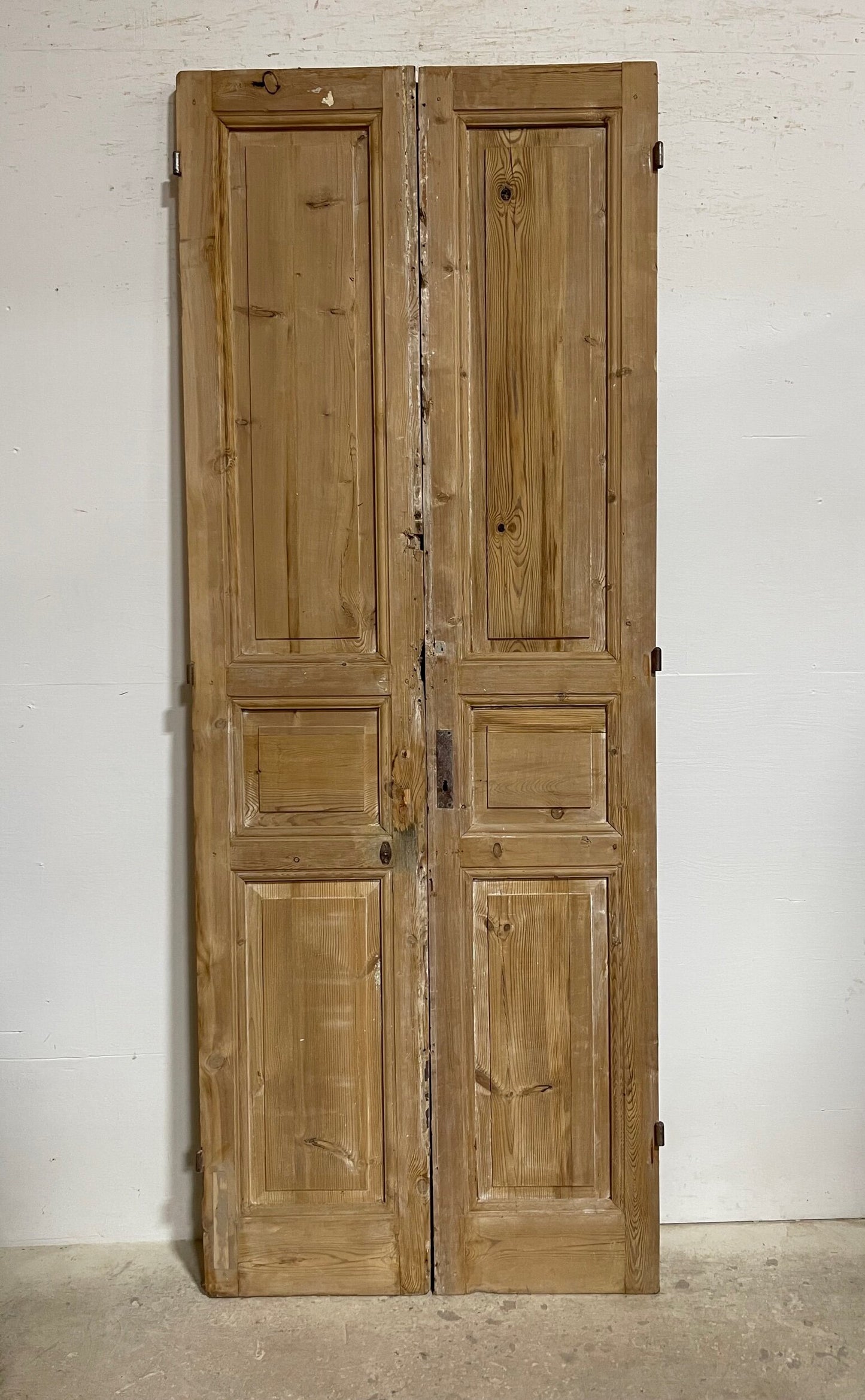 Antique French panel doors (94x36) I129