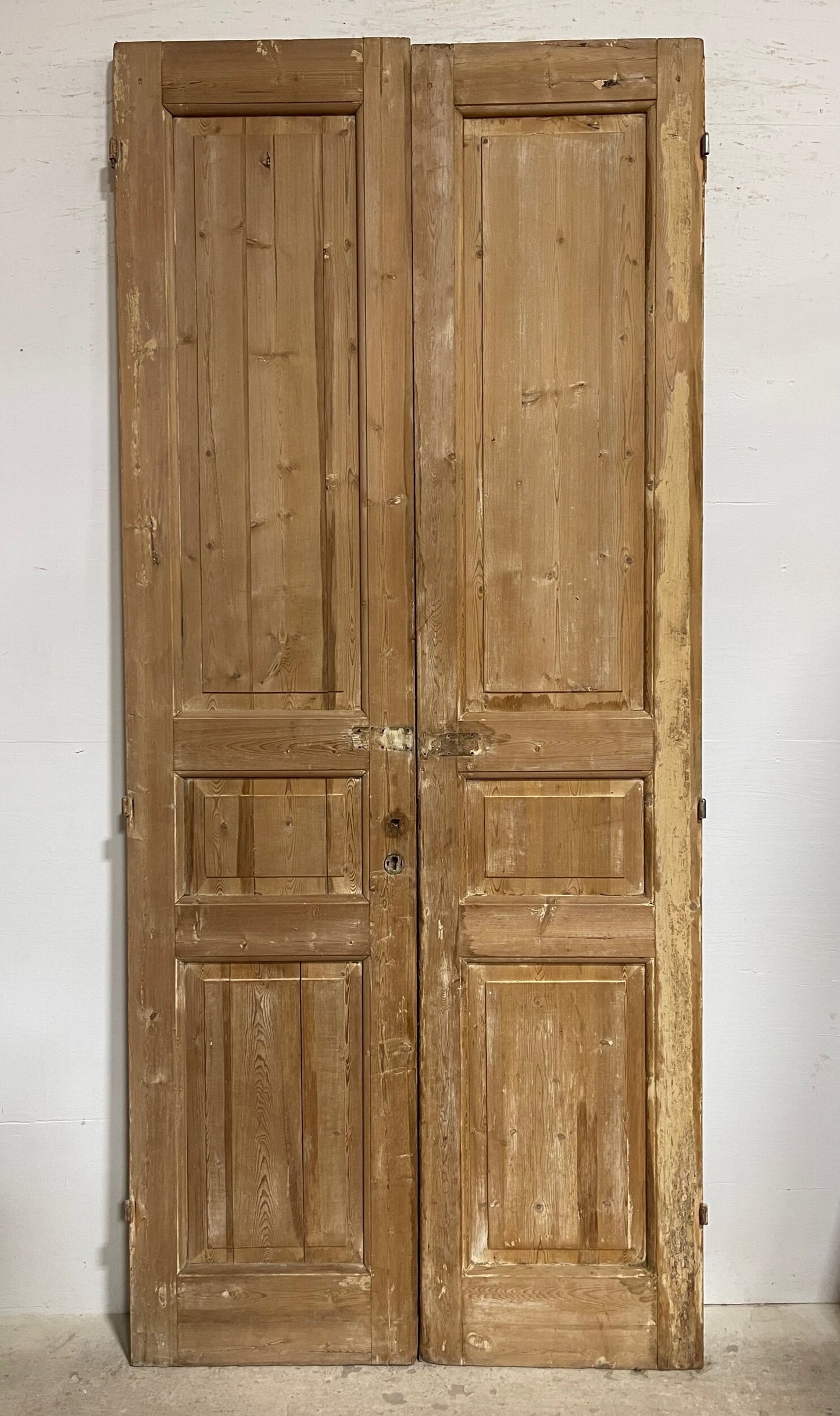 Antique French panel doors (100.75x44.25) I181
