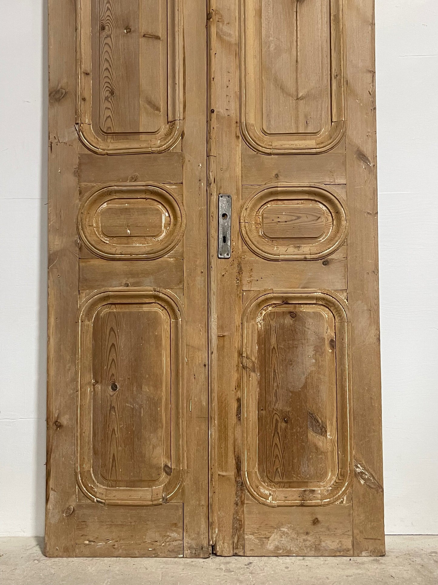 Antique French panel doors  (102 x 44.5) I055