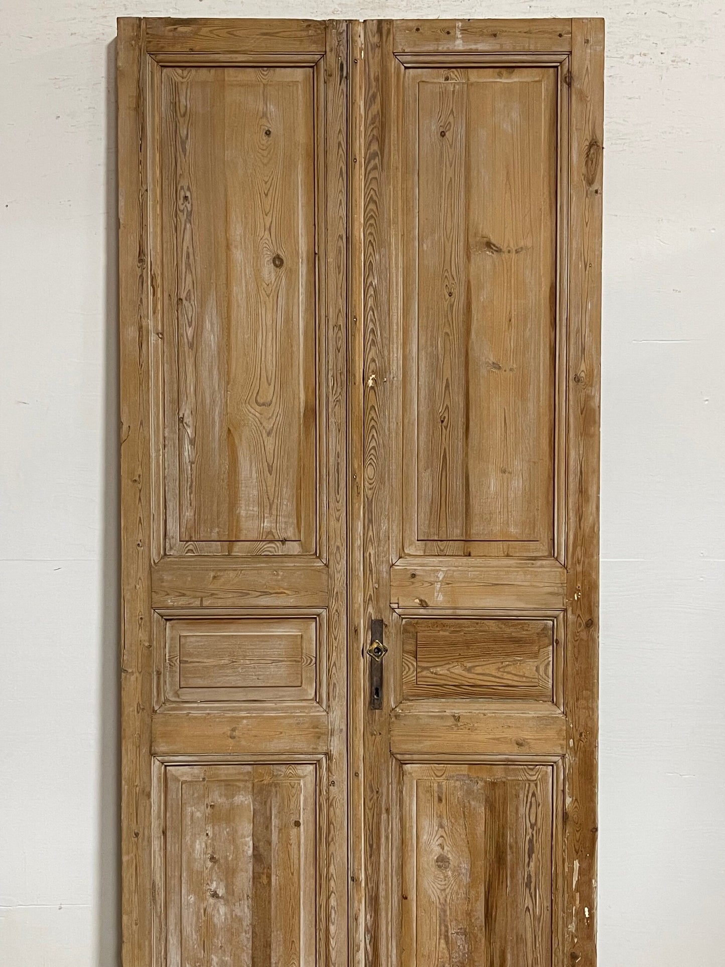 Antique french panel doors (93 x 40) I101