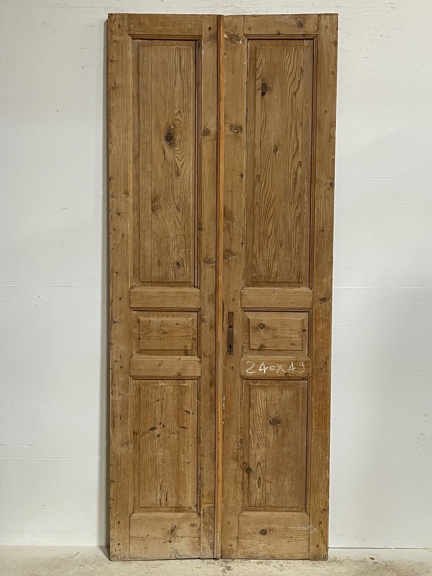 Antique French doors ( 94.5x38.75) H0153s