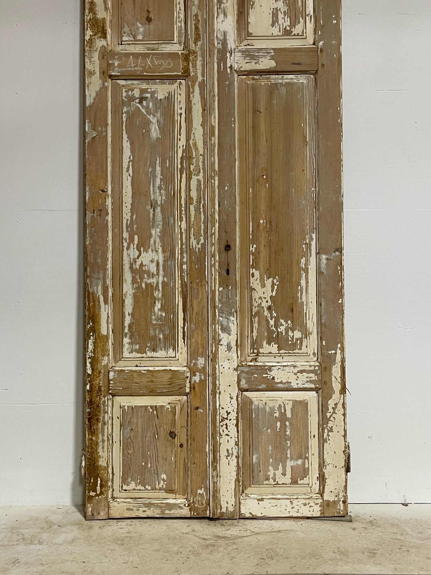 Antique French doors (94.75X40) G0100