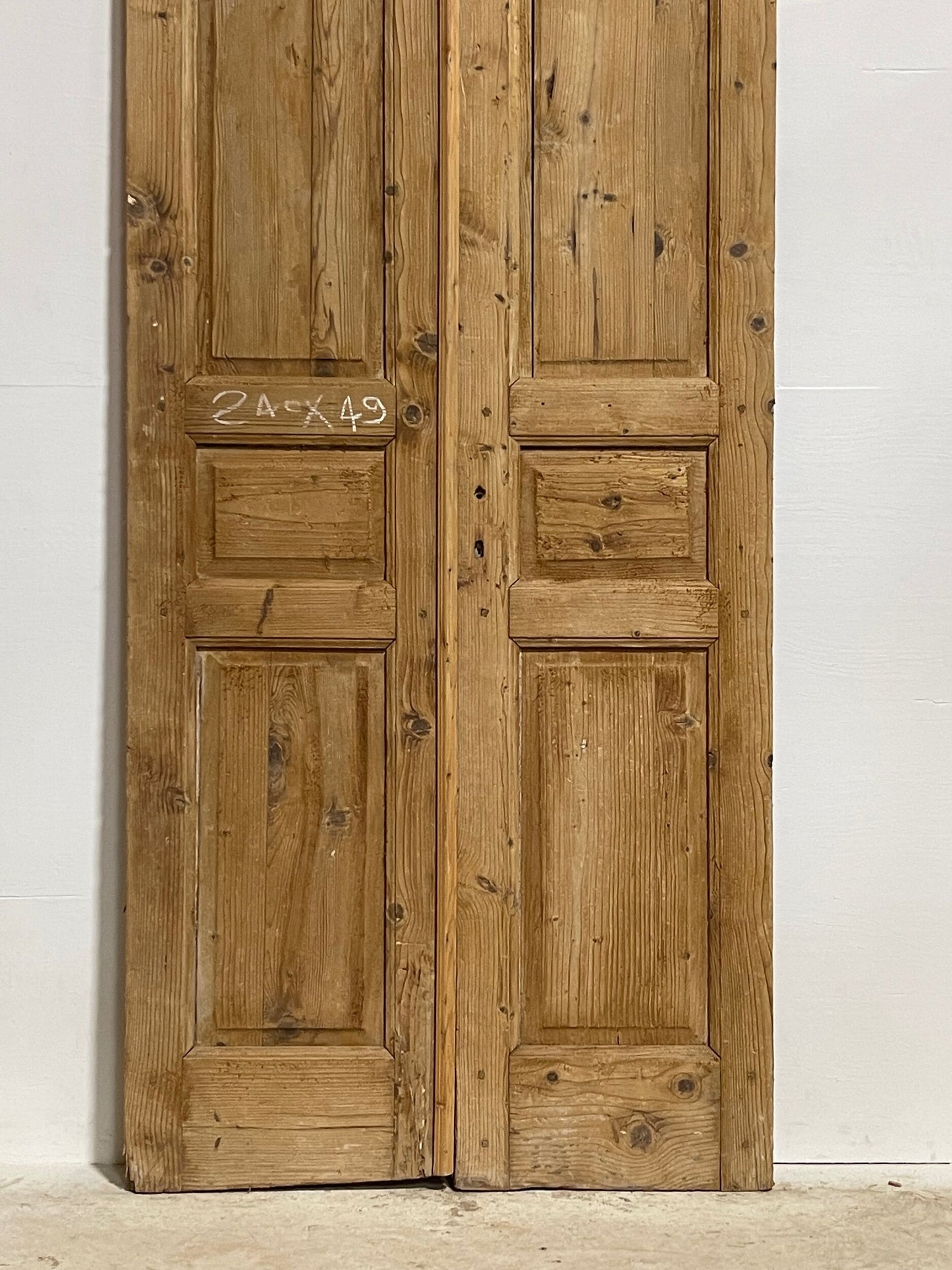 Antique French doors (94.5x38.5) H0154s