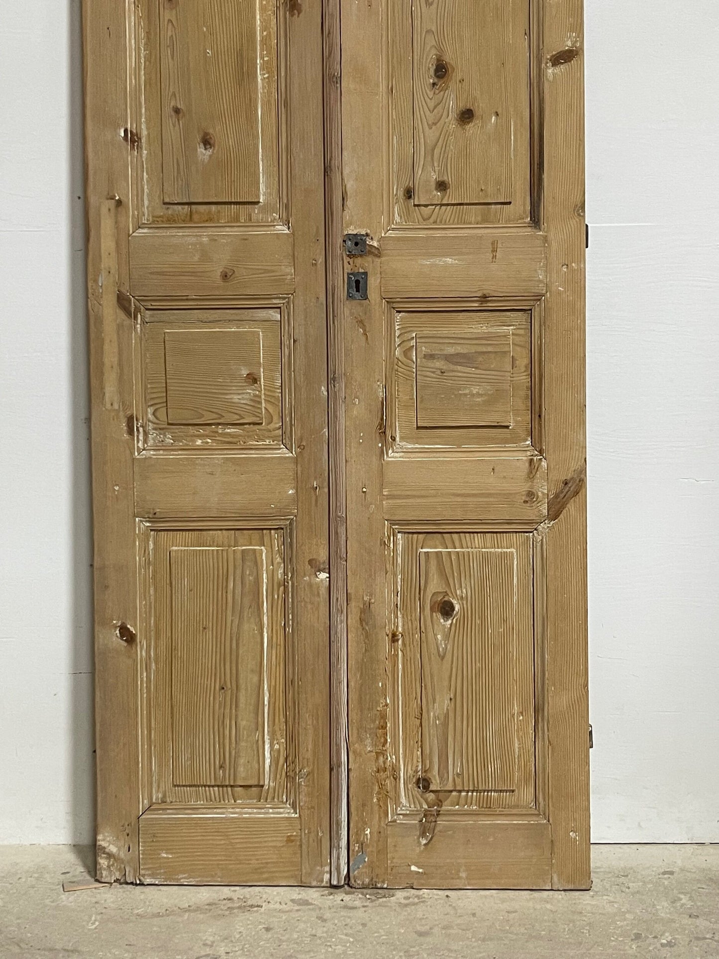 Antique French panel doors (92.5x35.5) I123
