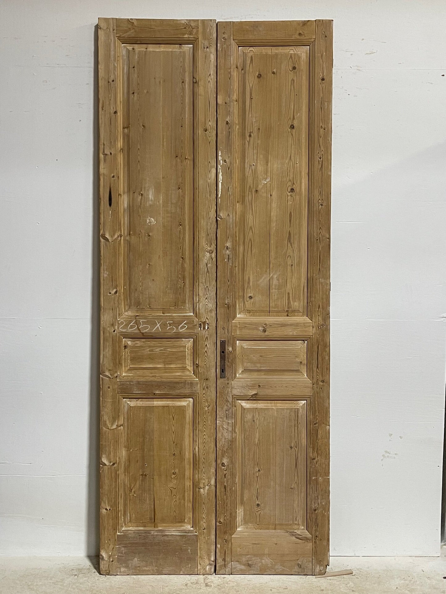 Antique French doors (104.5x43.5) H0097s