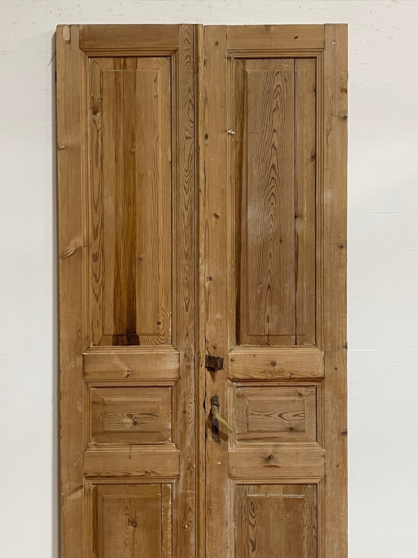 Antique French panel doos (92.5x39) H0065