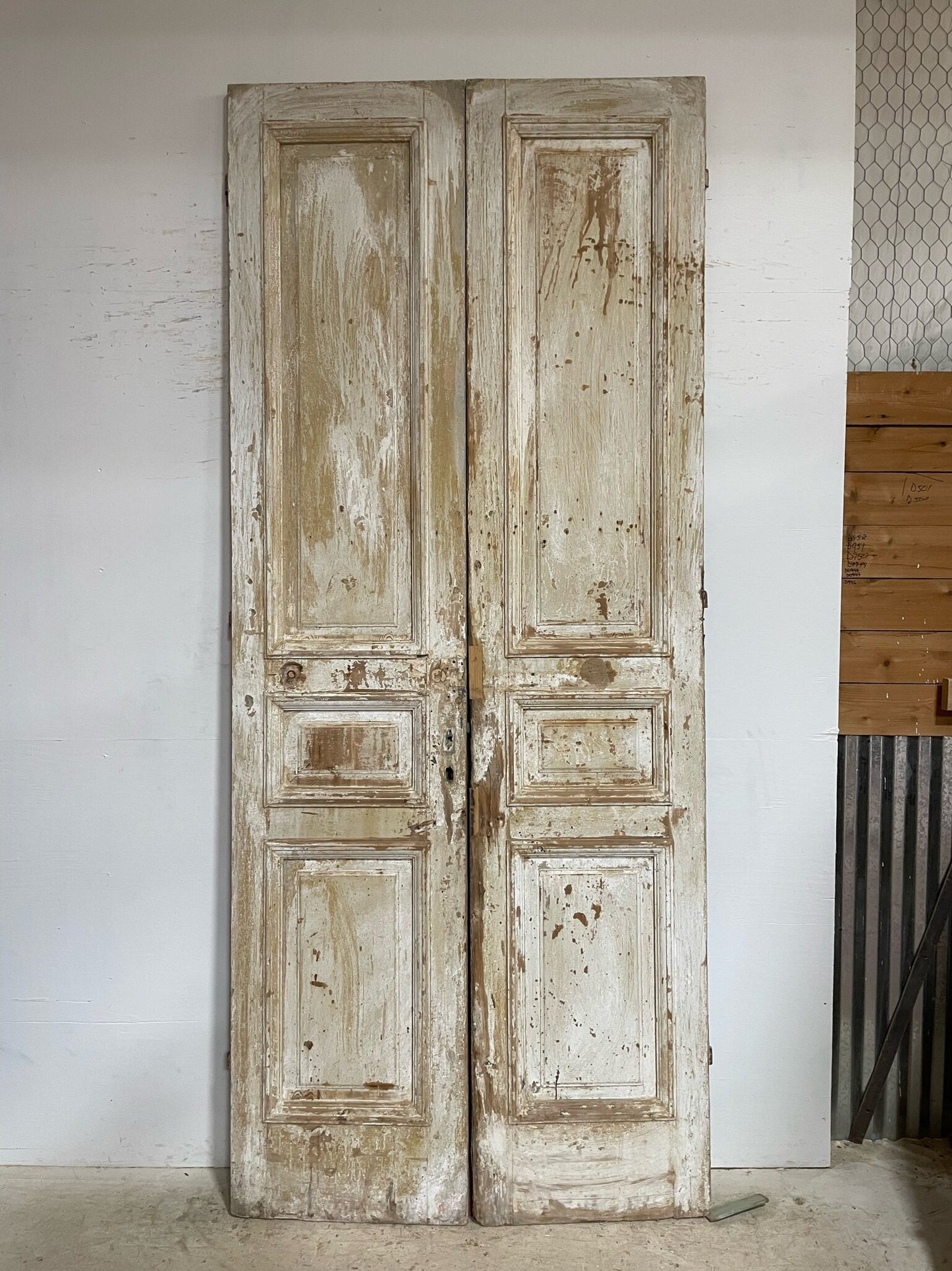 Antique French door (116.25x49) F0744