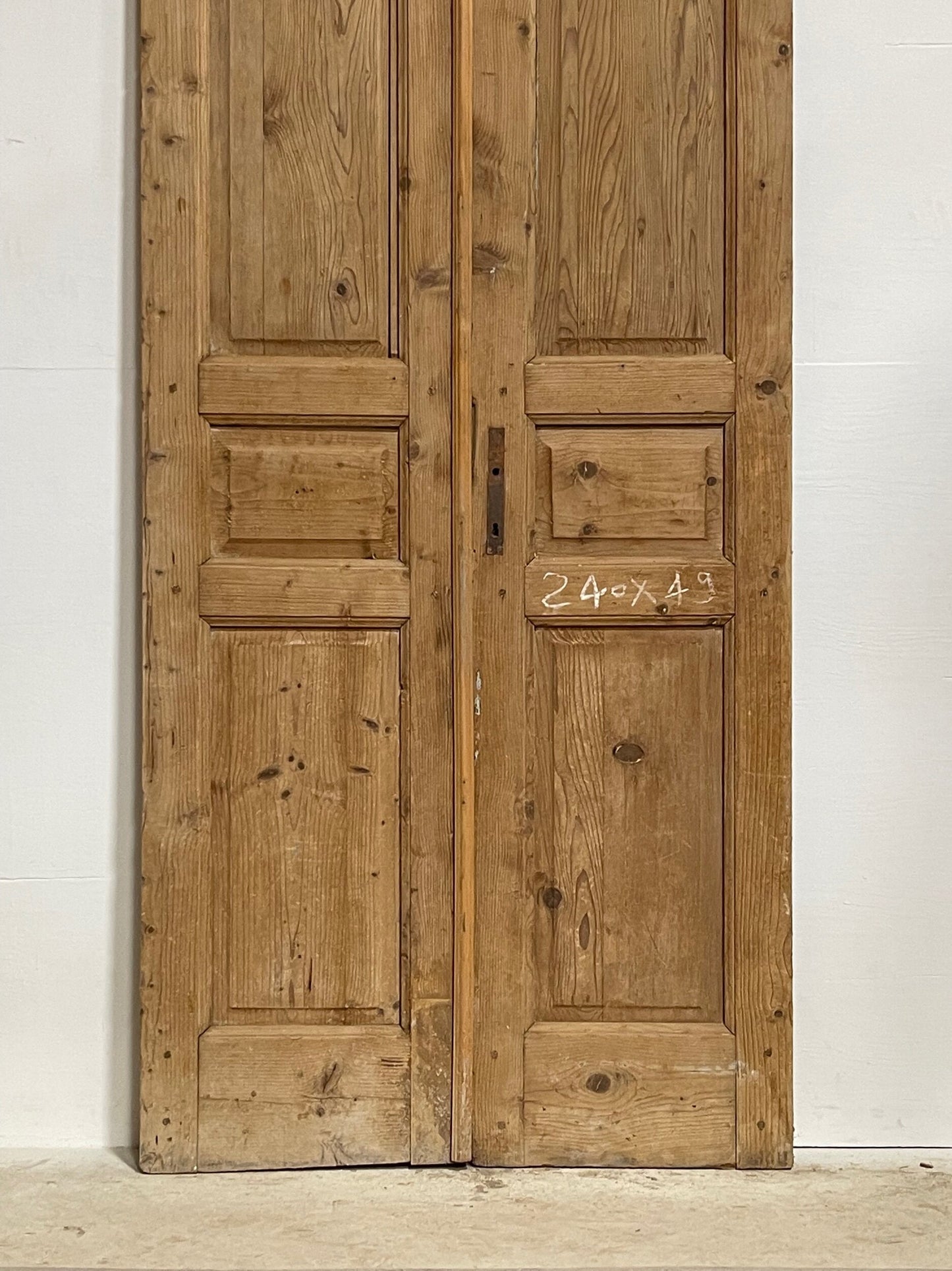 Antique French doors ( 94.5x38.75) H0153s