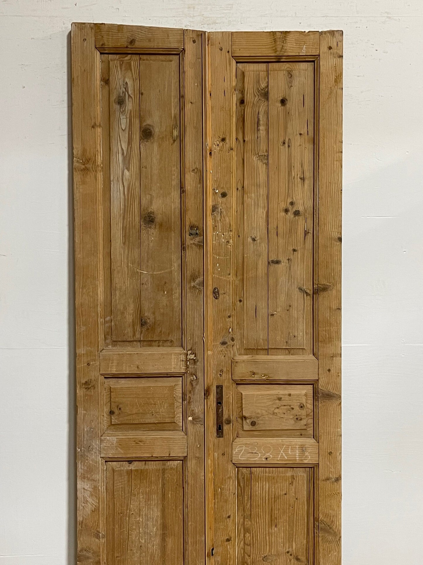 Antique French doors (93x38.25) H0166s