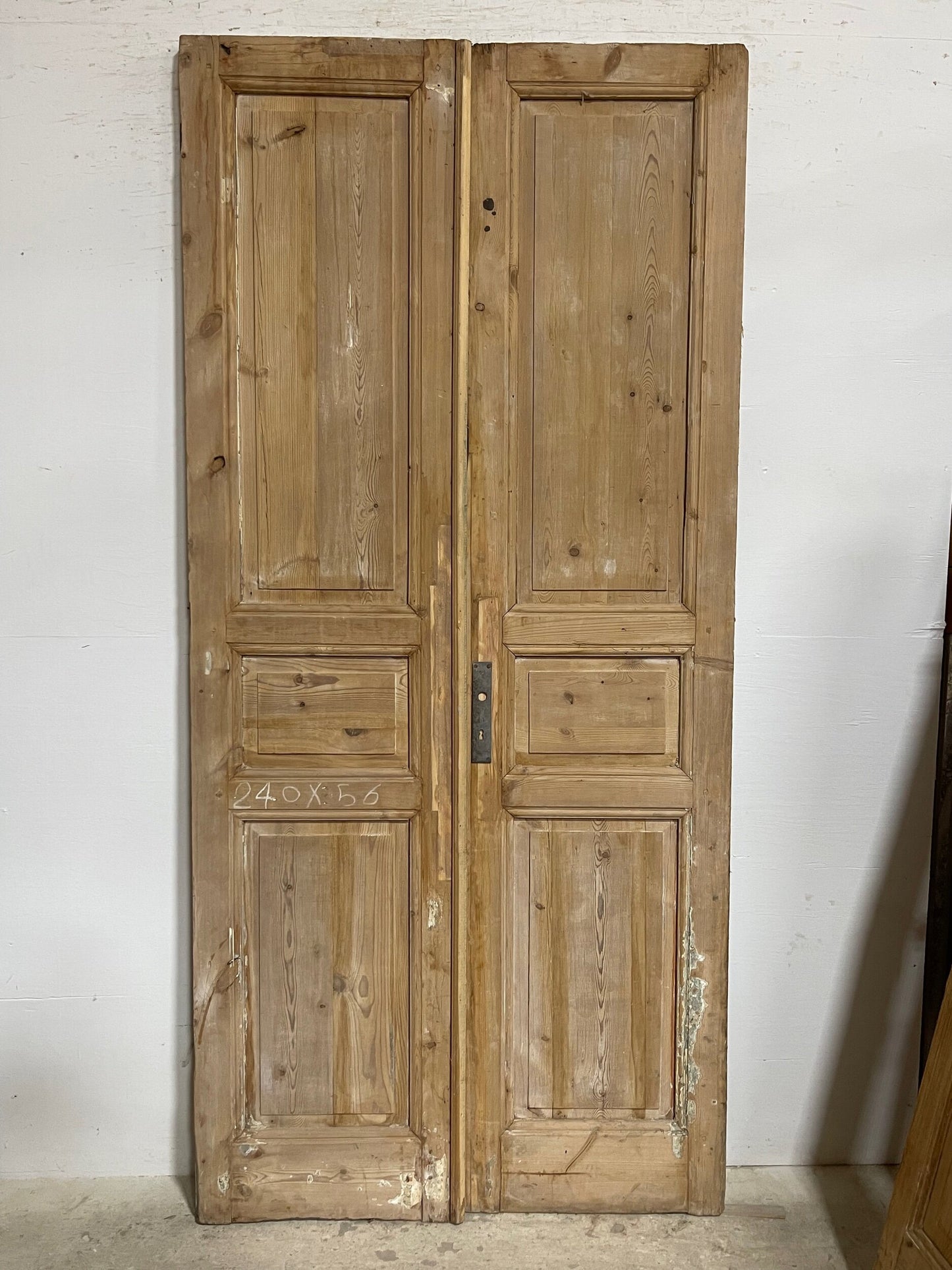 Antique French panel doors (94x44) I182