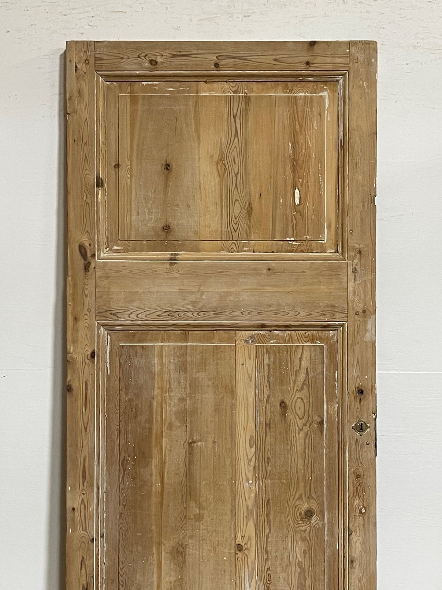 Antique French panel door (85x34.25) I201