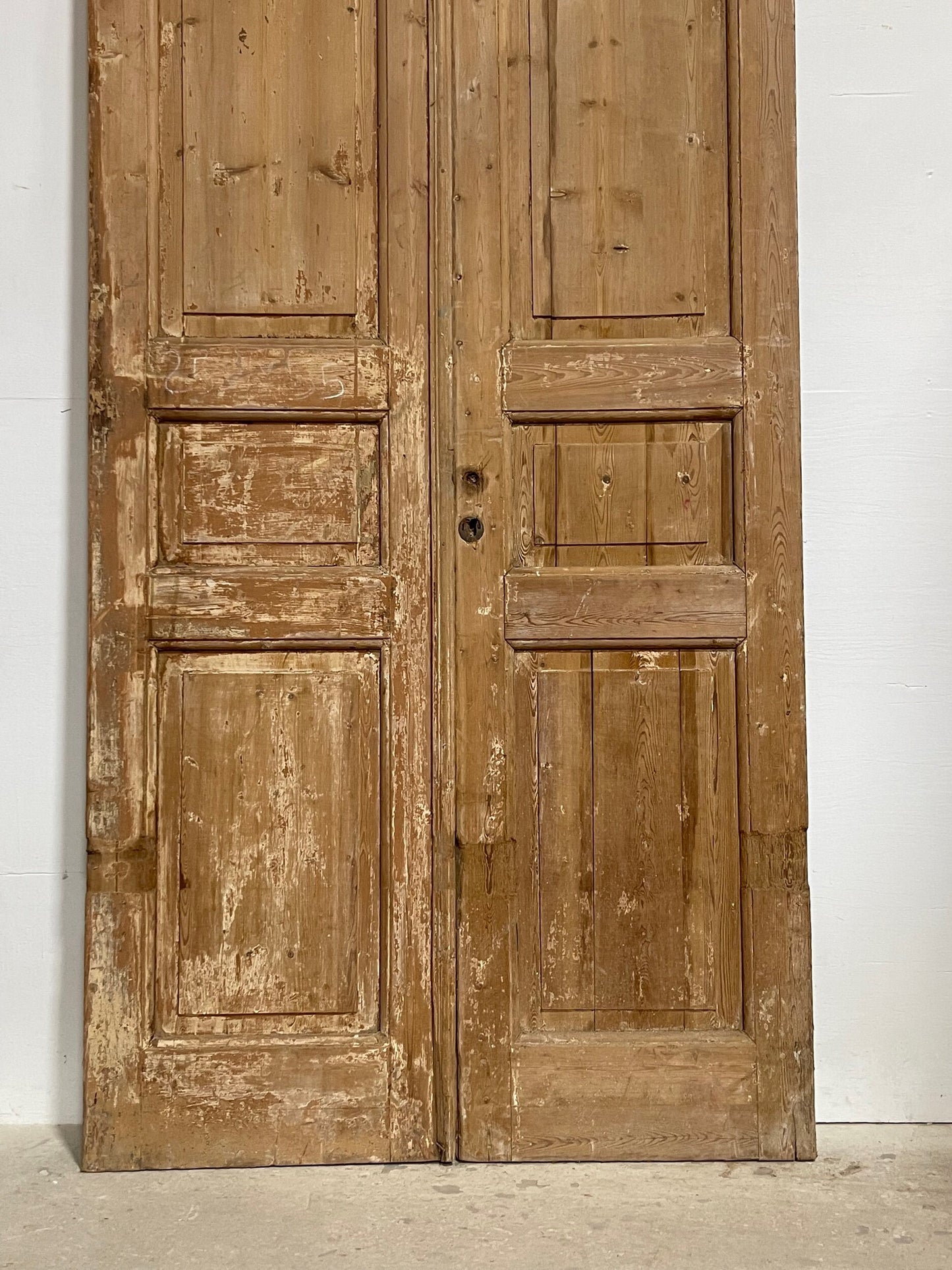 Antique French panel doors (100.75x44.25) I181