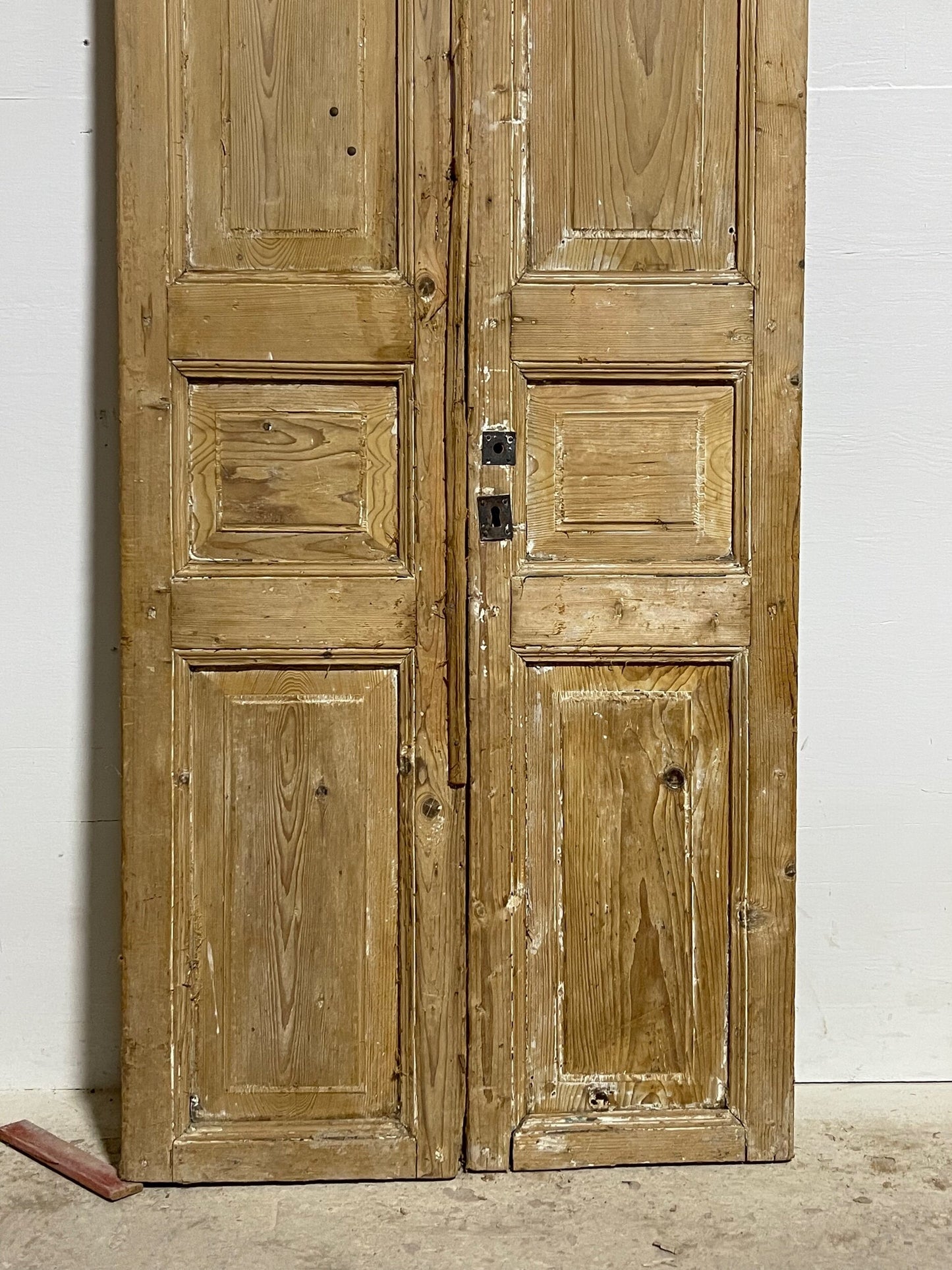 Antique french panel doors (88 x 29.5) I069b