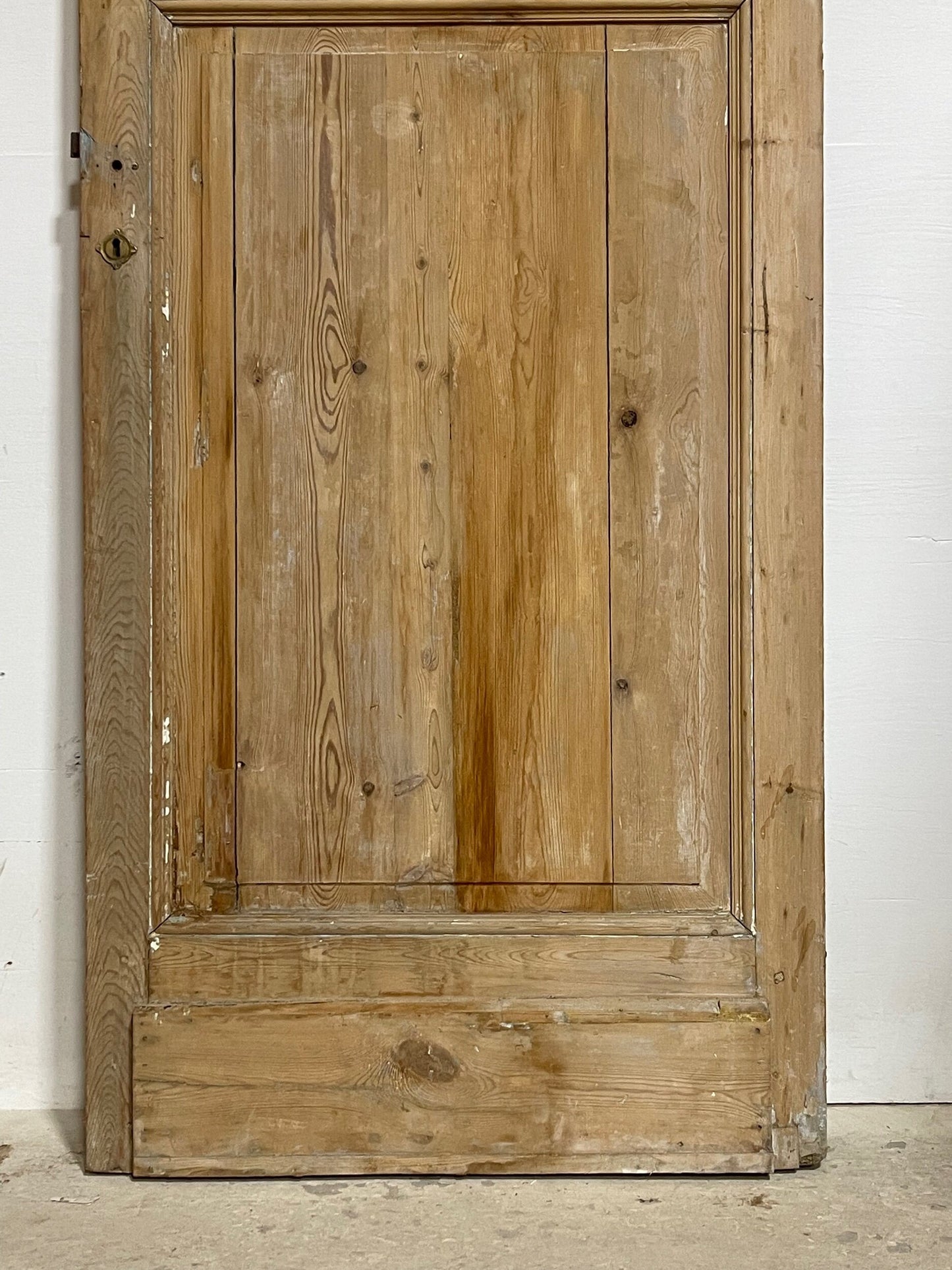 Antique French panel door (85x34.5) I207