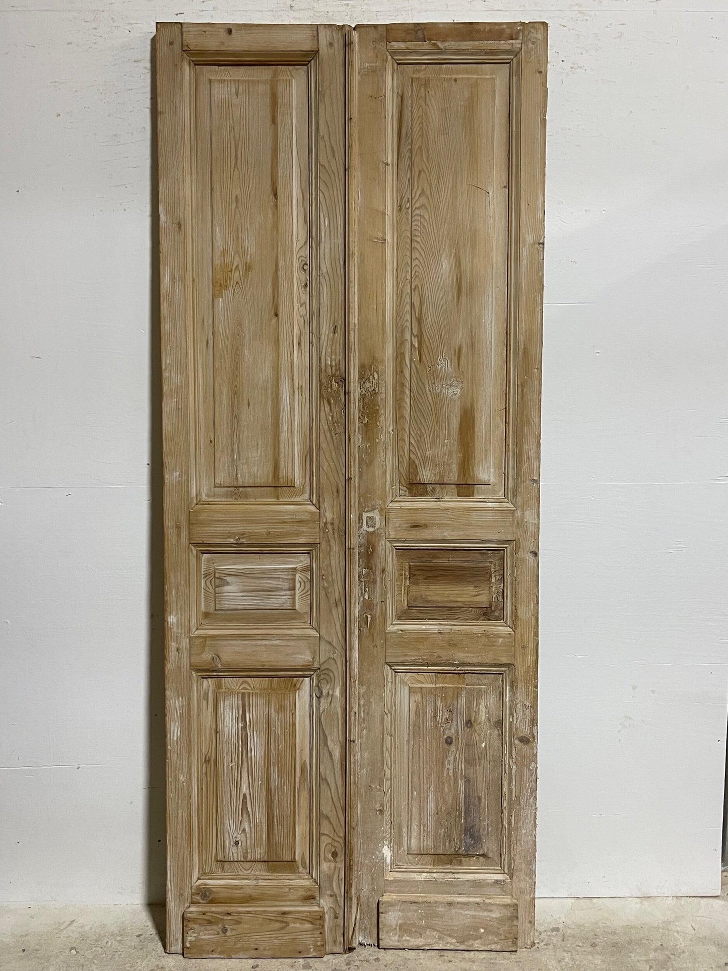 Antique French panel doors (94.5 x 38.75) I043