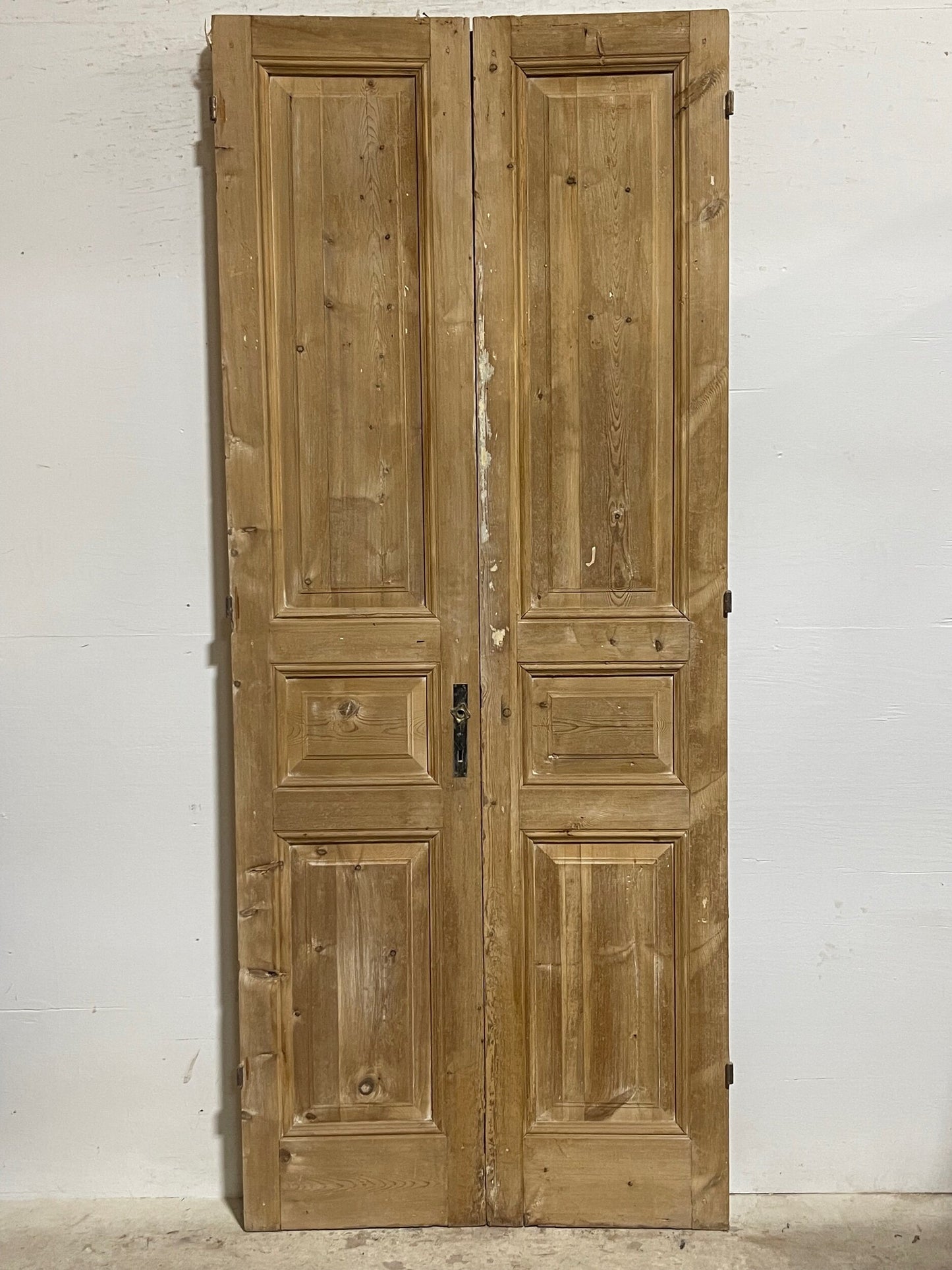 Antique French panel doors (95x39) I189