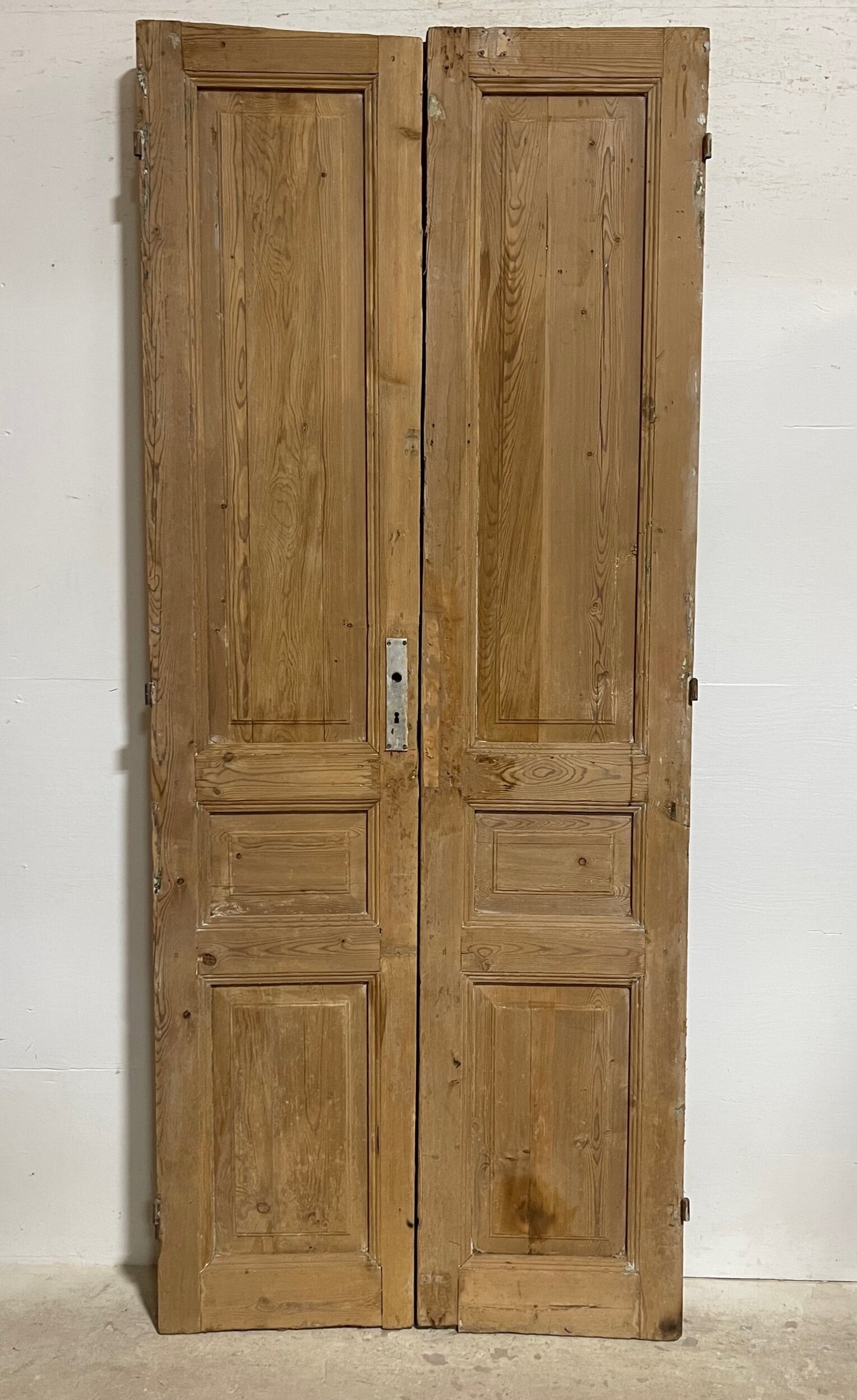 Antique French panel doors (93.75x39) I175