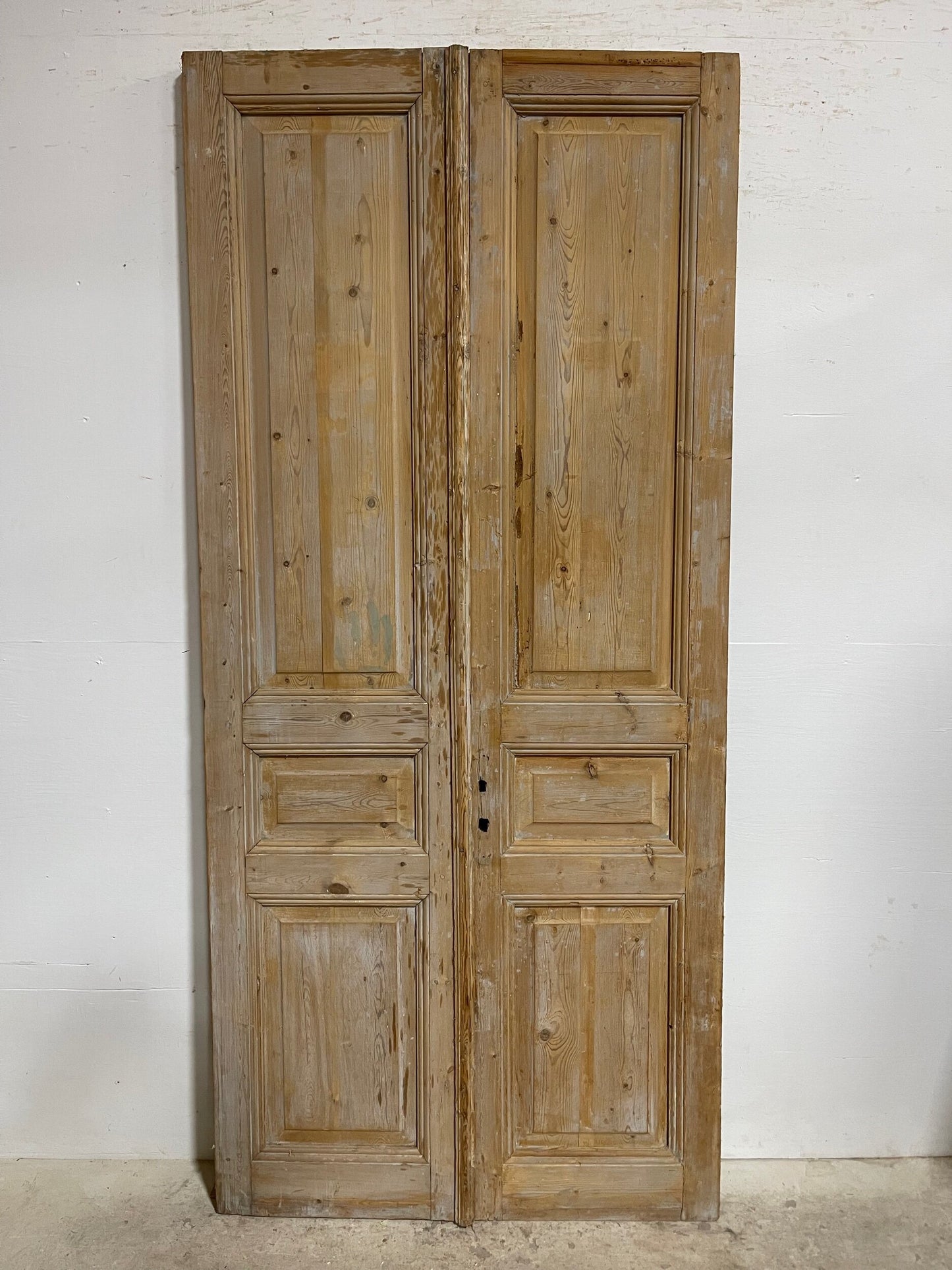 Antique french panel doors (94 x 42.75) I100