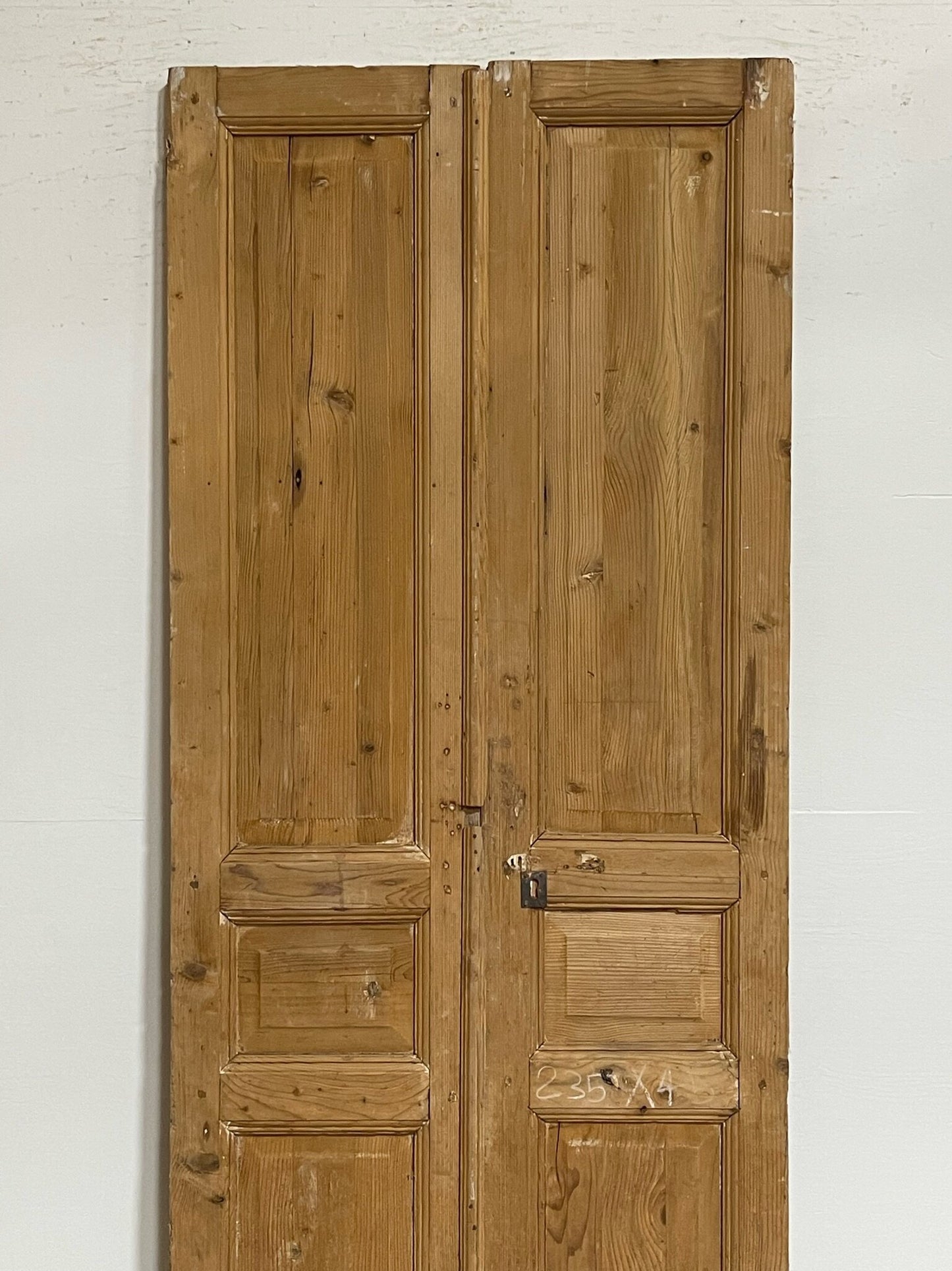 Antique French doors (92.5X39.25) G0164