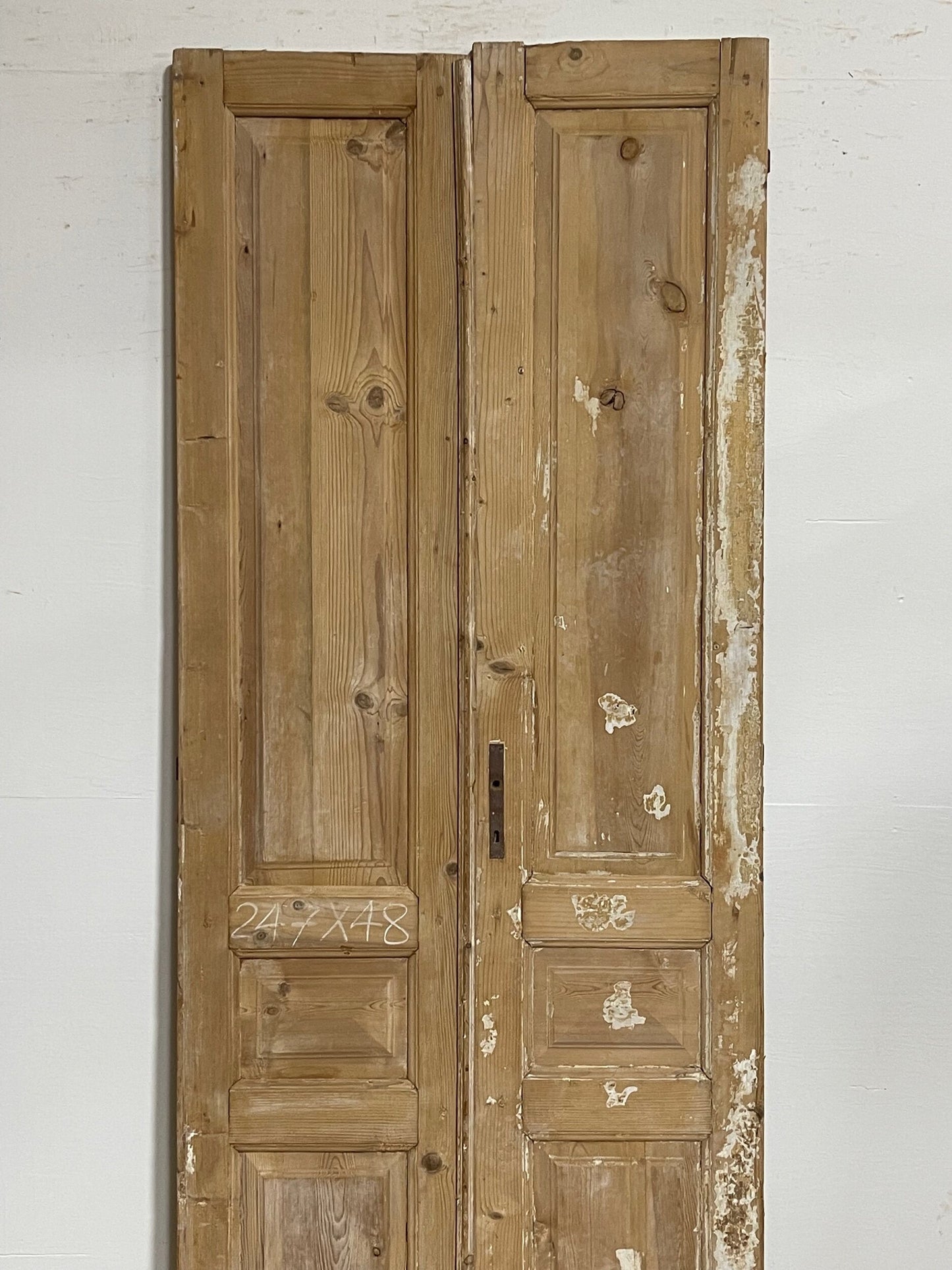 Antique French doors (98x38.5) H0120s
