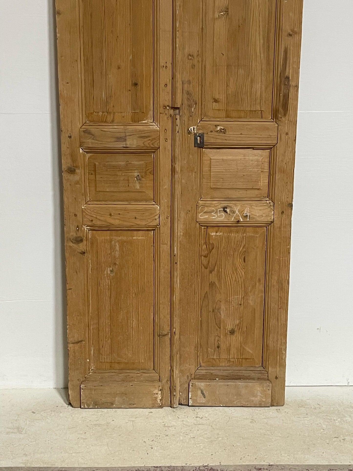 Antique French doors (92.5X39.25) G0164