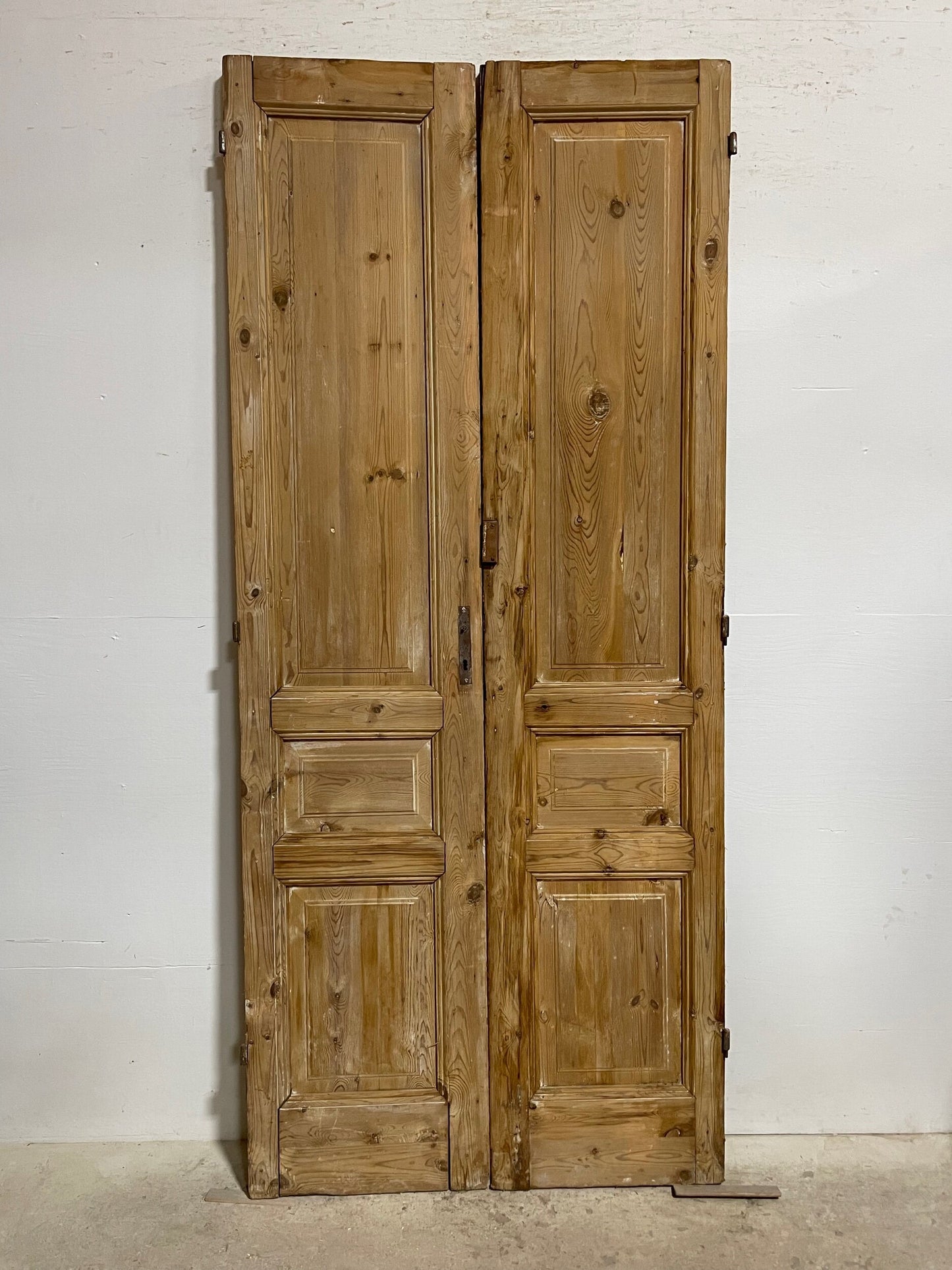 Antique french panel doors (92 x 40) I099