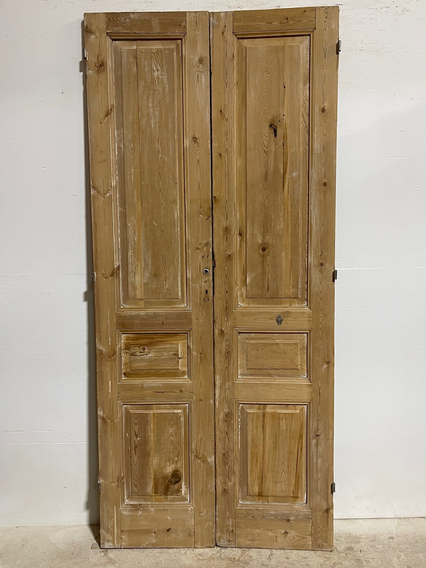 Antique French panel doors (90.25x40.5) I112