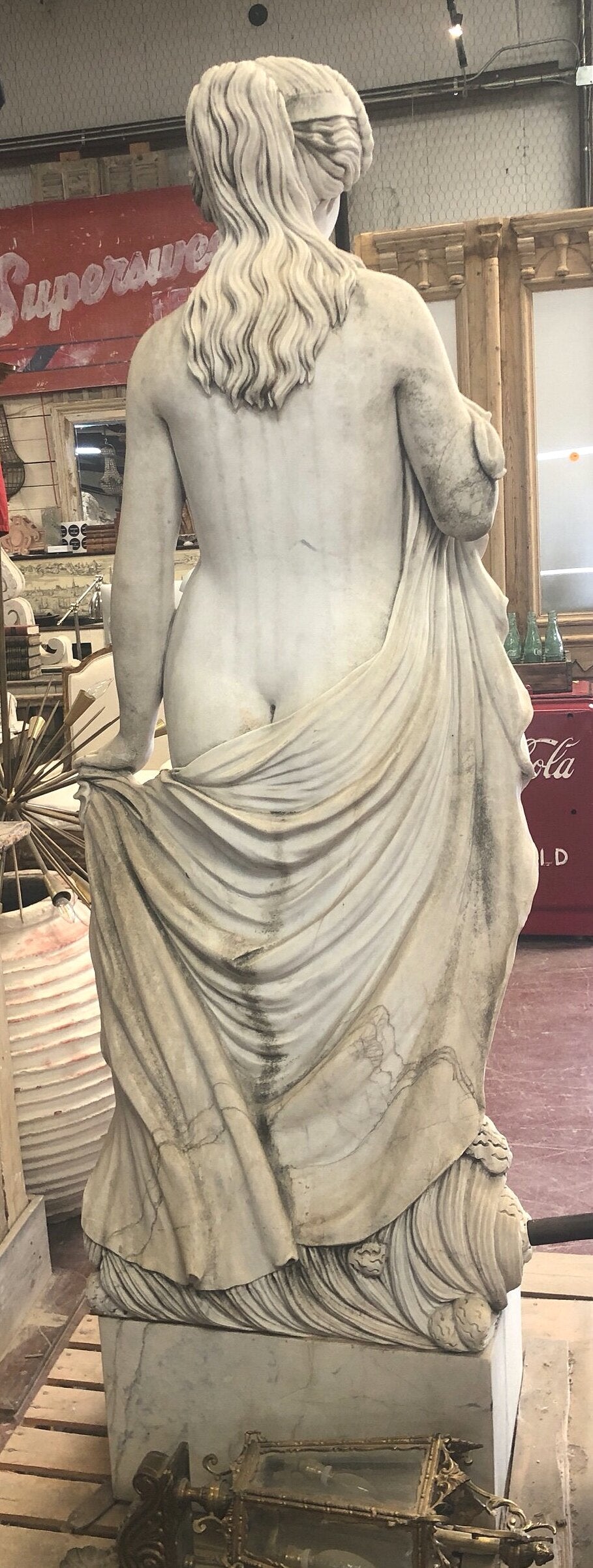 Marble statue