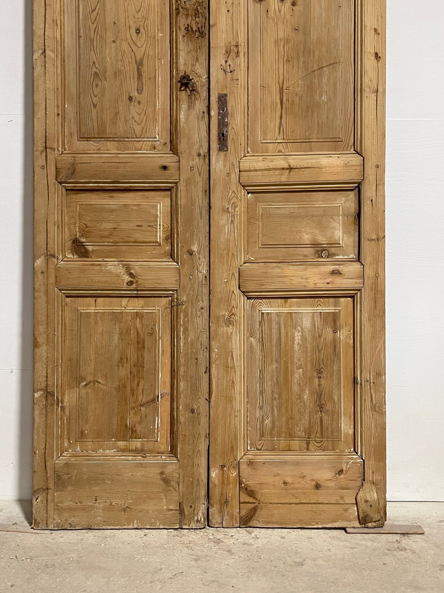 Antique french panel doors (92 x 40) I099