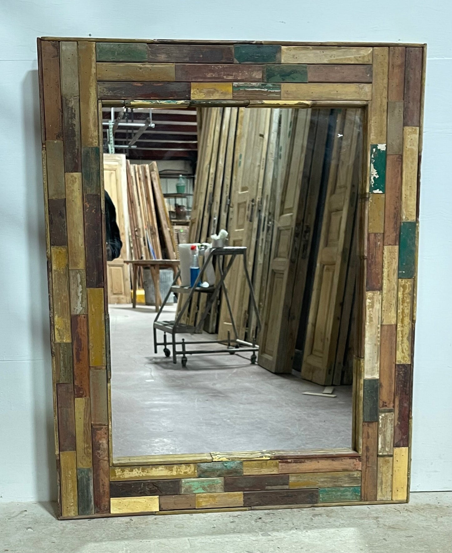 Shutter louver mirror (49x40) Medium