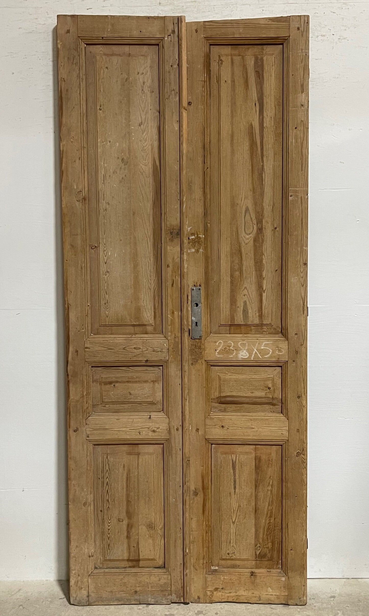 Antique French panel doors (93.75x39) I175
