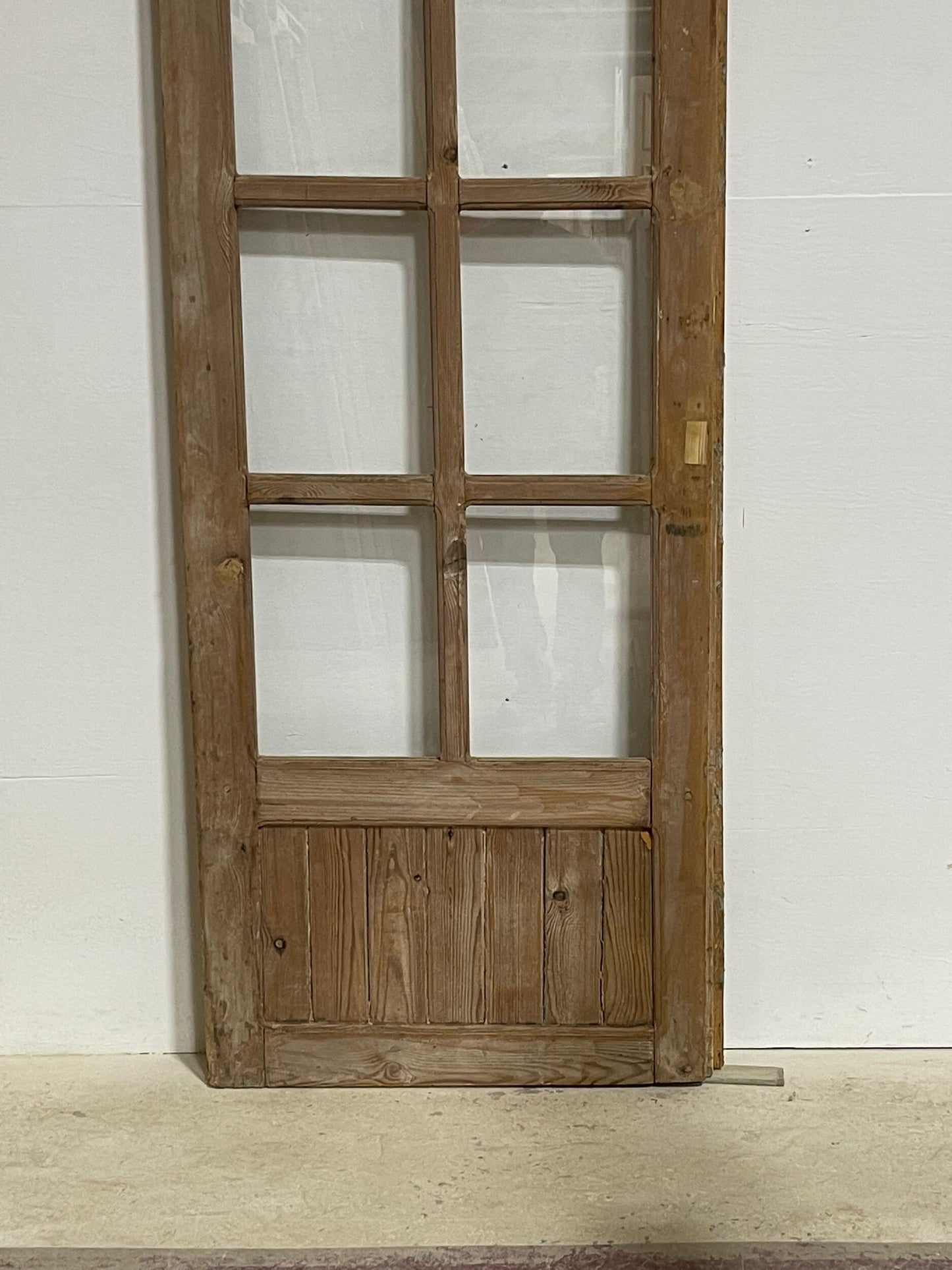 Antique French Panel door (81.5x28.5) G1611as