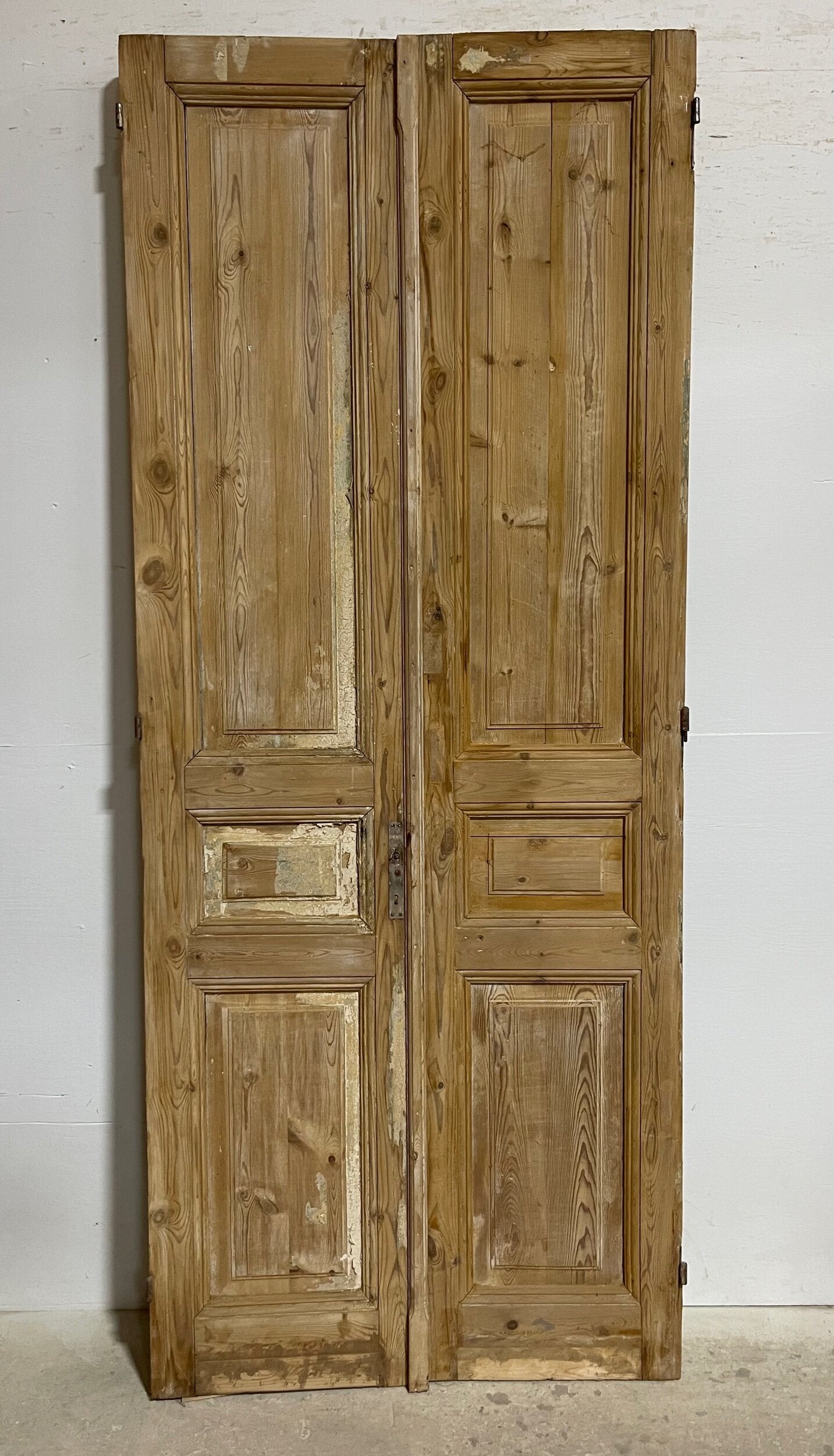 Antique French panel doors (97.5x40) I151