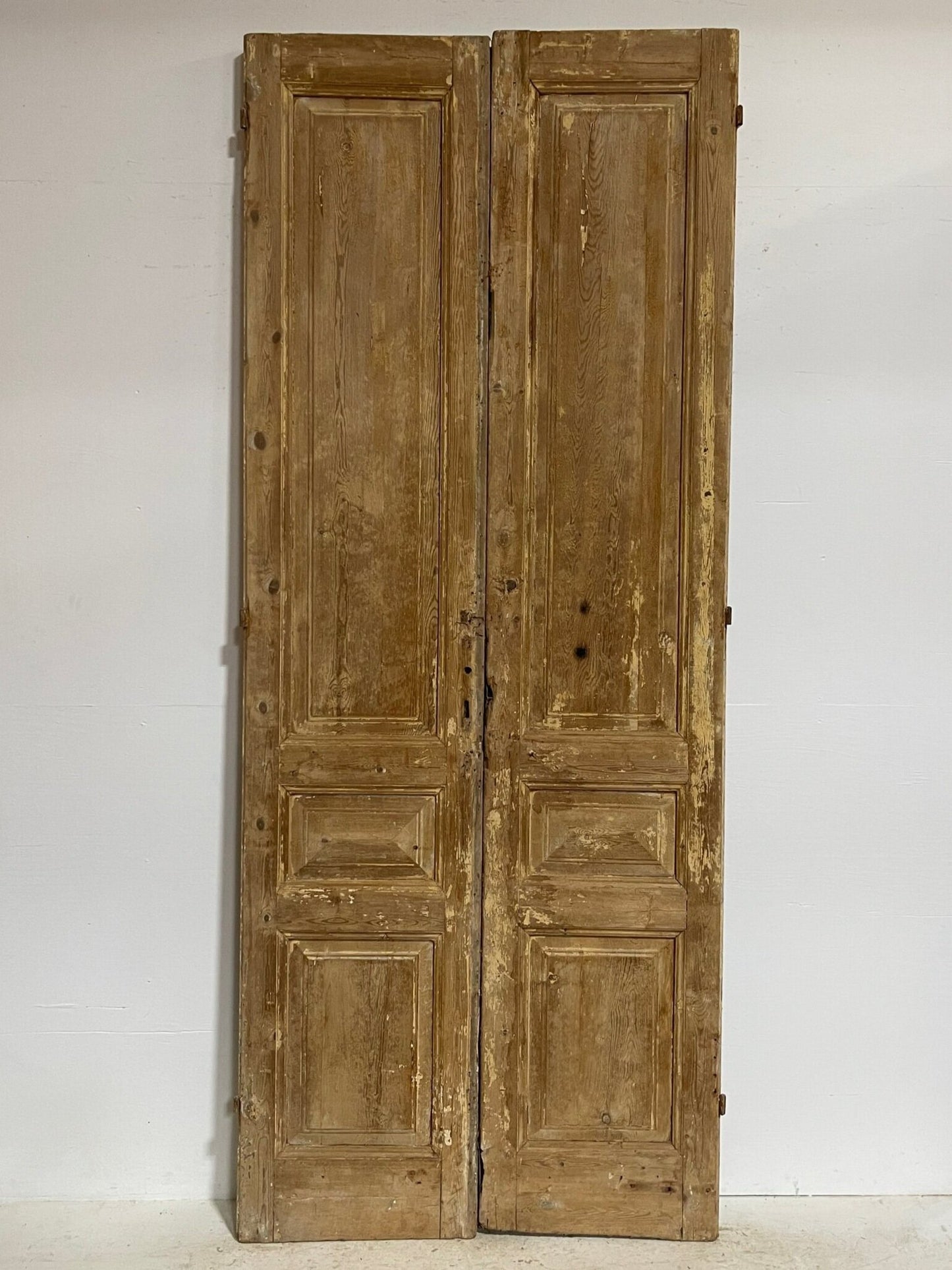 Antique French panel door  (108.25x44) G0058as