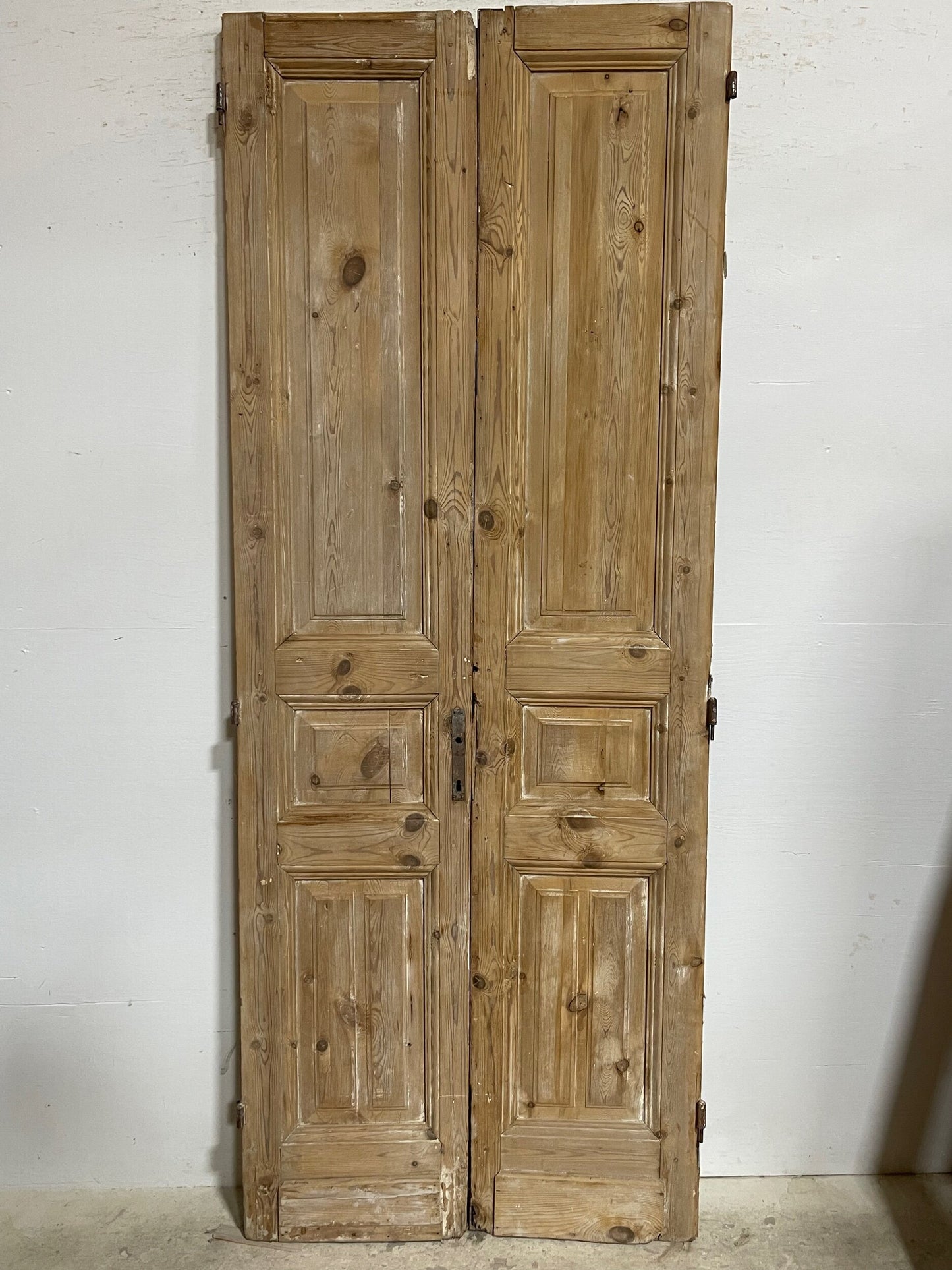 Antique French panel doors (93.5x36.5) I178