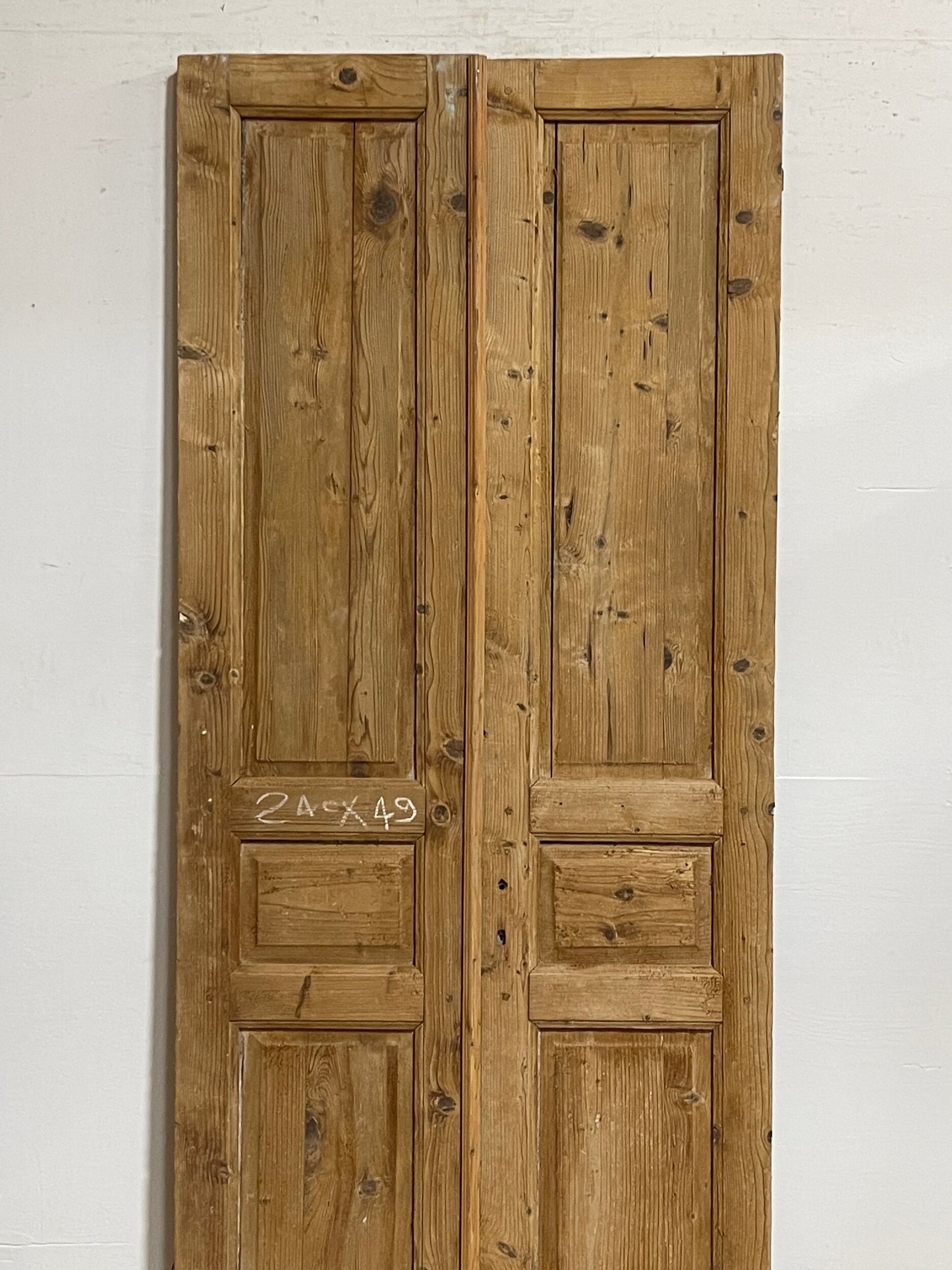 Antique French doors (94.5x38.5) H0154s