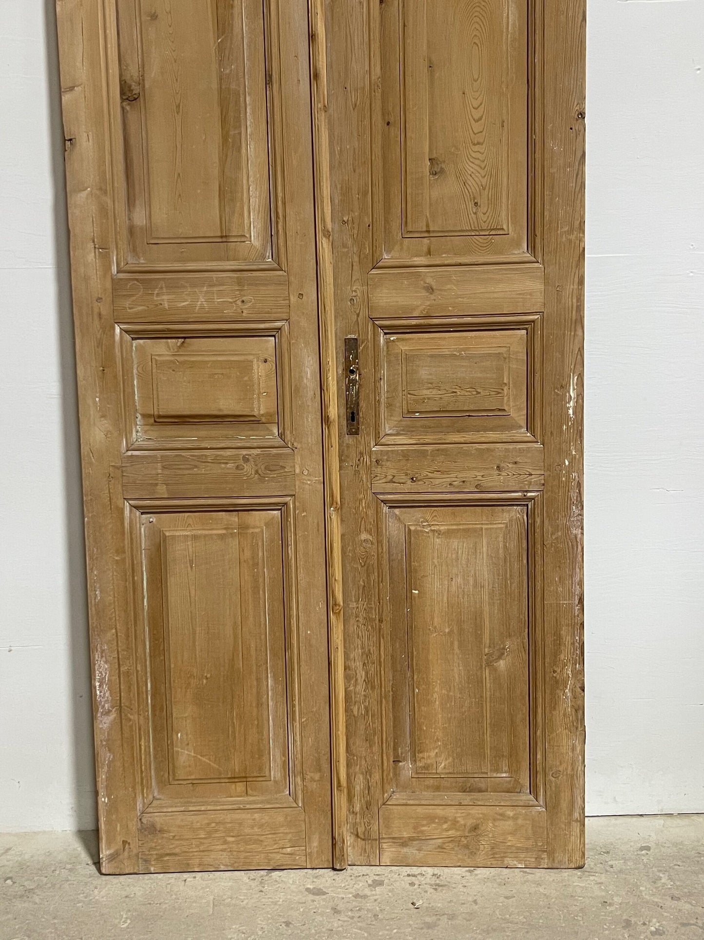 Antique French panel doors (95.75x39) I143