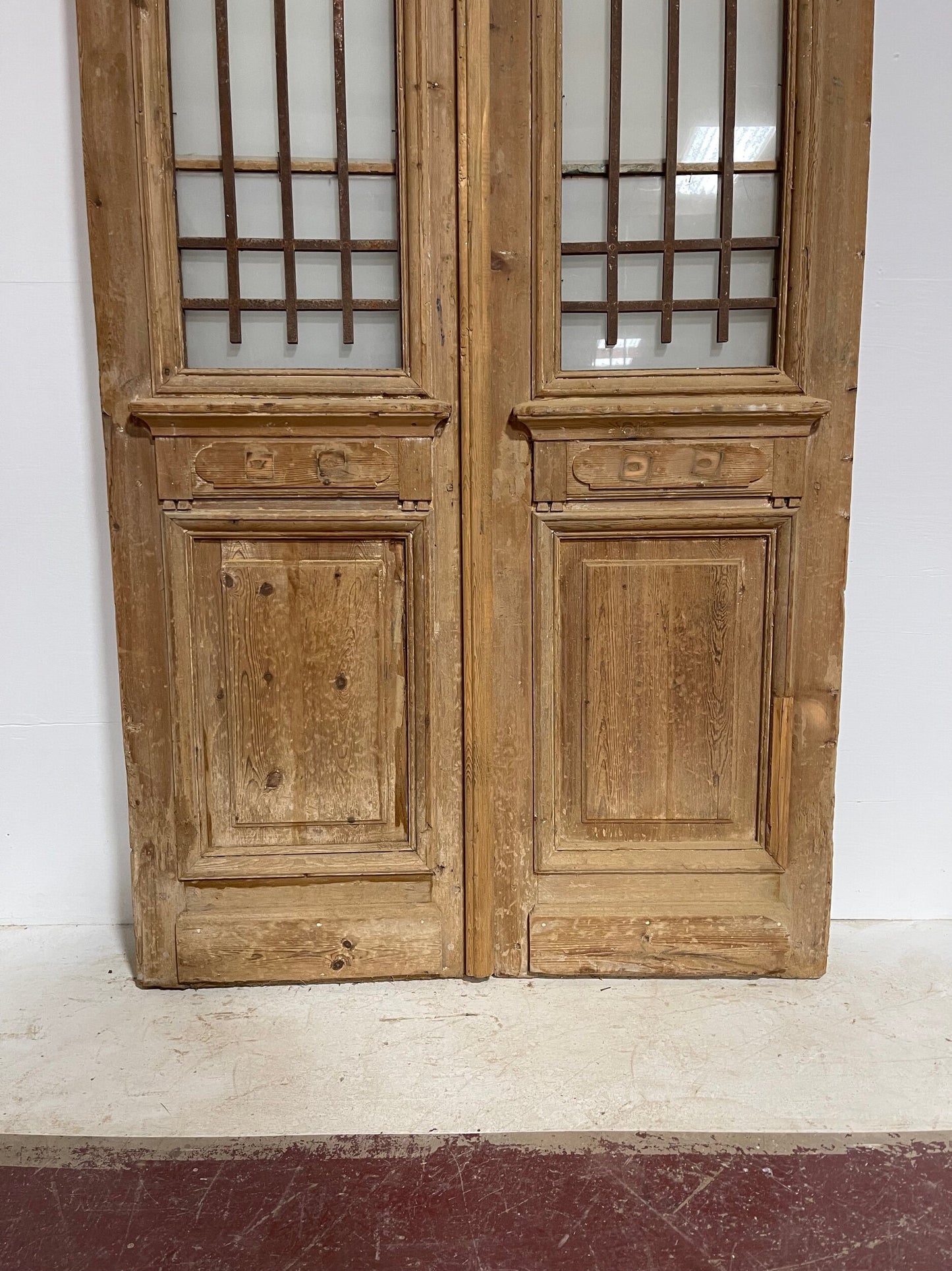 French door with metal (101.5x48) G0984