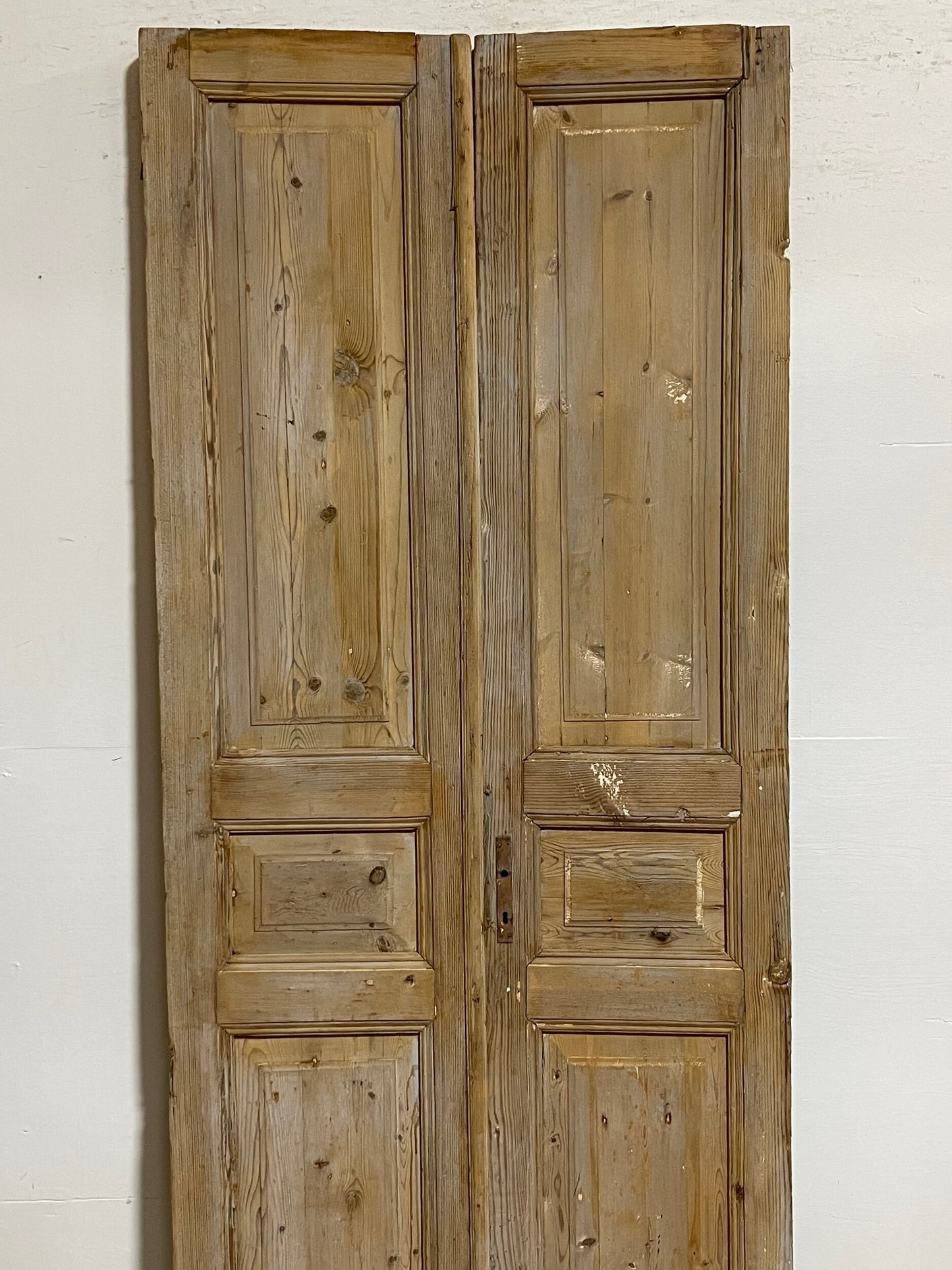 Antique French panel doors (92.75x39.25) I156
