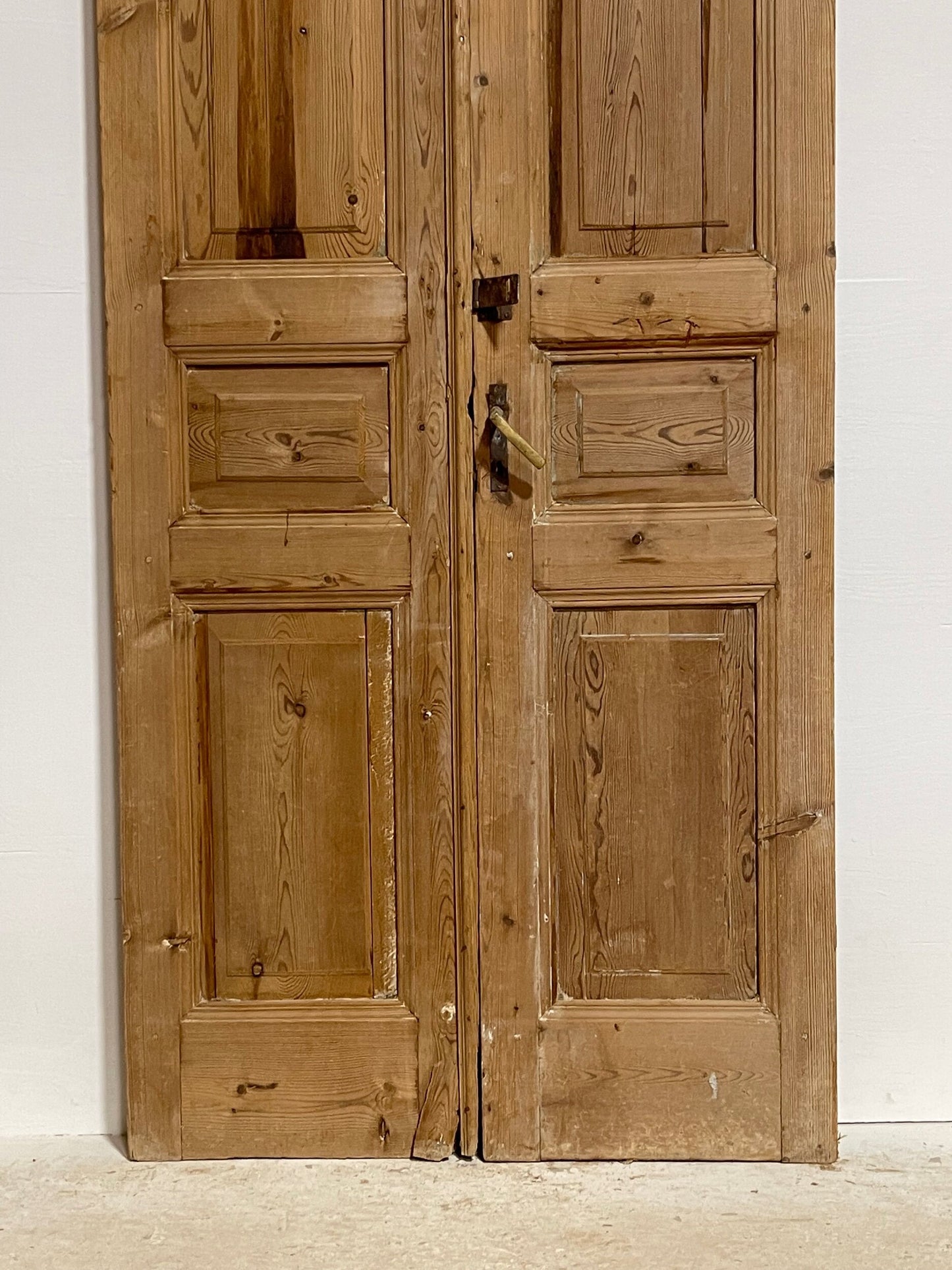 Antique French panel doos (92.5x39) H0065